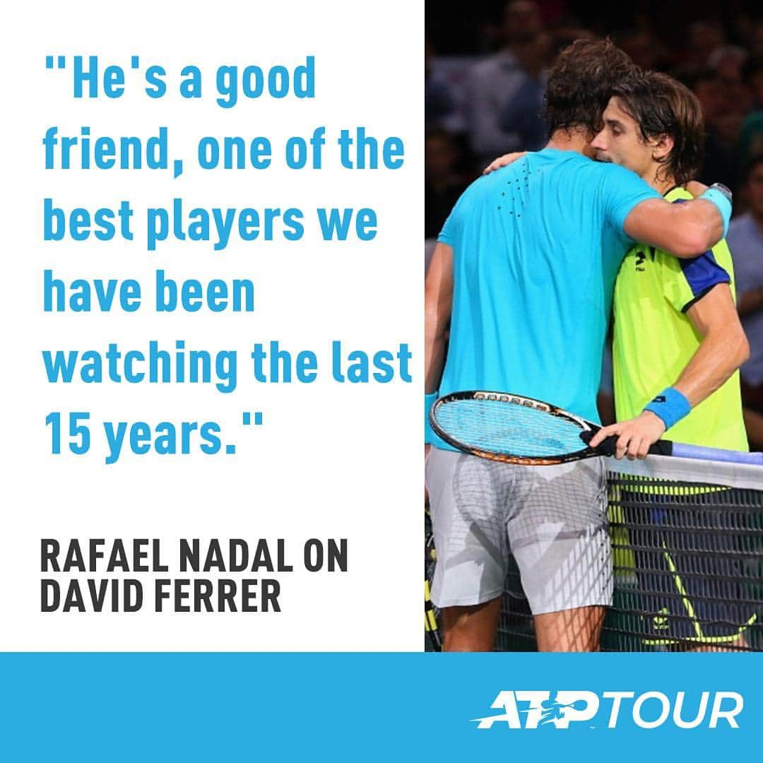 ATP World Tourさんのインスタグラム写真 - (ATP World TourInstagram)「For possibly the last time on the #ATPTour, @davidferrer1982 and @rafaelnadal will face off in Barcelona 😢  It’s been quite a journey since Stuttgart in 2004 😮  #Ferrer #Nadal #FedEx #ThrowbackThursday #Barcelona @bcnopenbs @fedex」4月25日 16時27分 - atptour