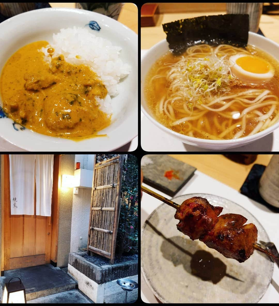 今堀恵理さんのインスタグラム写真 - (今堀恵理Instagram)「出店からわずか１年足らずでミシュラン獲得店になり全国、海外からも食べに来られる鶏懐石『鳥匠いし井』さん。もちろん予約困難なお店です みぃちゃんにお誘い頂きました 焼き鳥はもちろん、白子バーガー、レバーのパテの最中、ラーメンなどもおいしくて感動のお店です  私のコーデ ワンピース　@egerie_paris ストール　@chanelofficial 時計　@cartier アクセサリー　ドバイで購入の物  #鳥料理　#焼き鳥　#食べスタグラム　#大阪ディナー　#予約困難 #鳥匠いし井　#ミシュラン1つ星 #平成最後 　#あやむや　#紀茂登　#福島 #食べログ高評価　#アラフォーファッション　#花柄ワンピース」4月25日 8時32分 - eriimahori