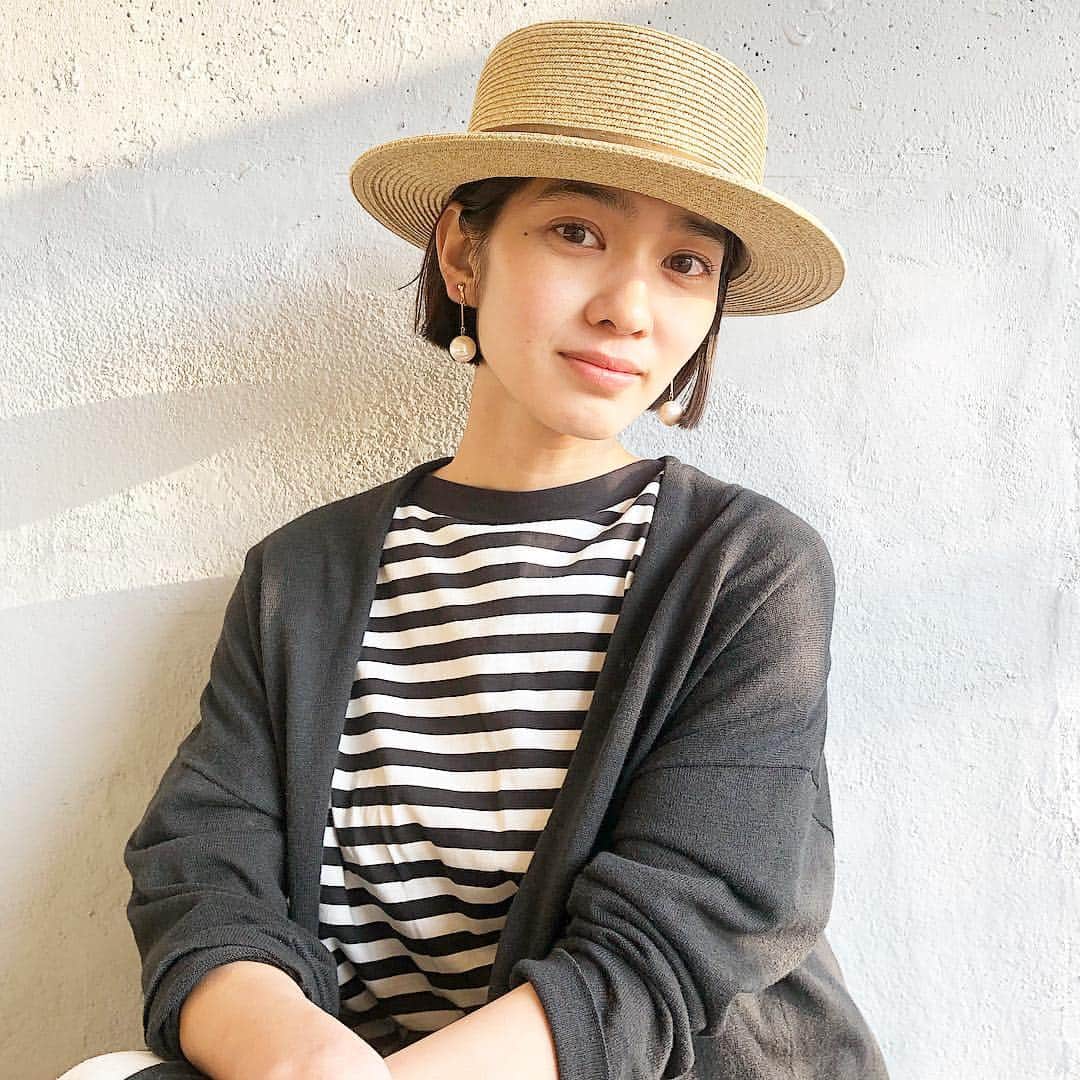 山口尚美のインスタグラム：「母ちゃんの宣伝ですみません😅 アダストリア様のブランド "LAKOLE"2019 s/sのお仕事をさせて頂きました🌸🌻 ムービーも撮りましたので、是非 @lakole_official のプロフィールリンクをチェックしてみてくださいな🌈❣️」