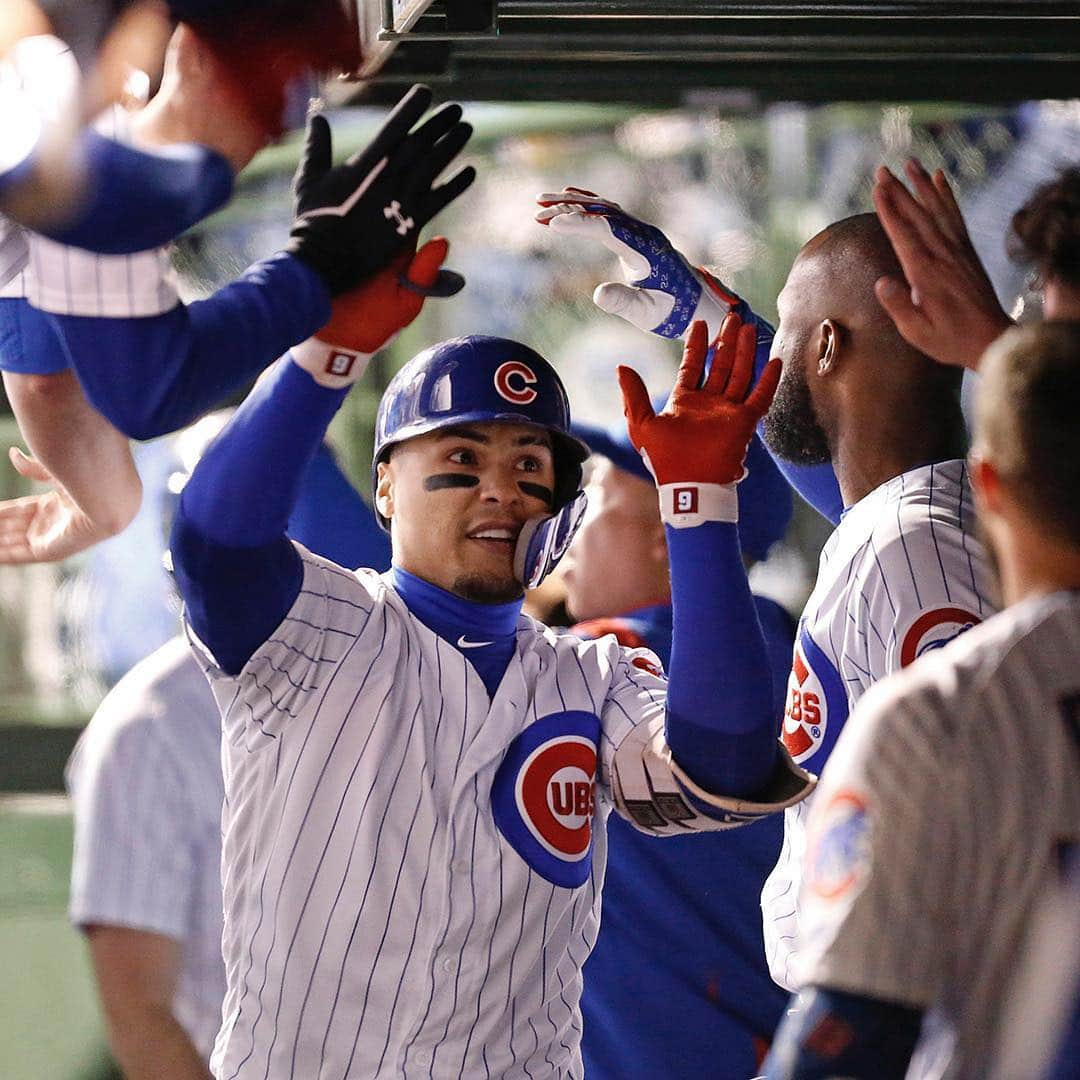 シカゴ・カブスさんのインスタグラム写真 - (シカゴ・カブスInstagram)「#Cubs win! #EverybodyIn」4月25日 12時04分 - cubs