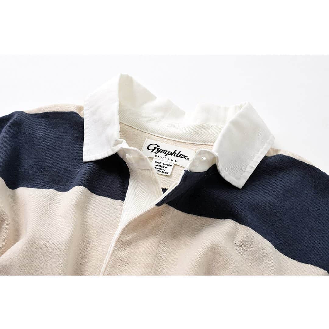 Bshop officialさんのインスタグラム写真 - (Bshop officialInstagram)「#gymphlex  cotton jersey rugby shirt ¥9,800+tax #19ss #bshop #bshop_official」4月25日 12時11分 - bshop_official