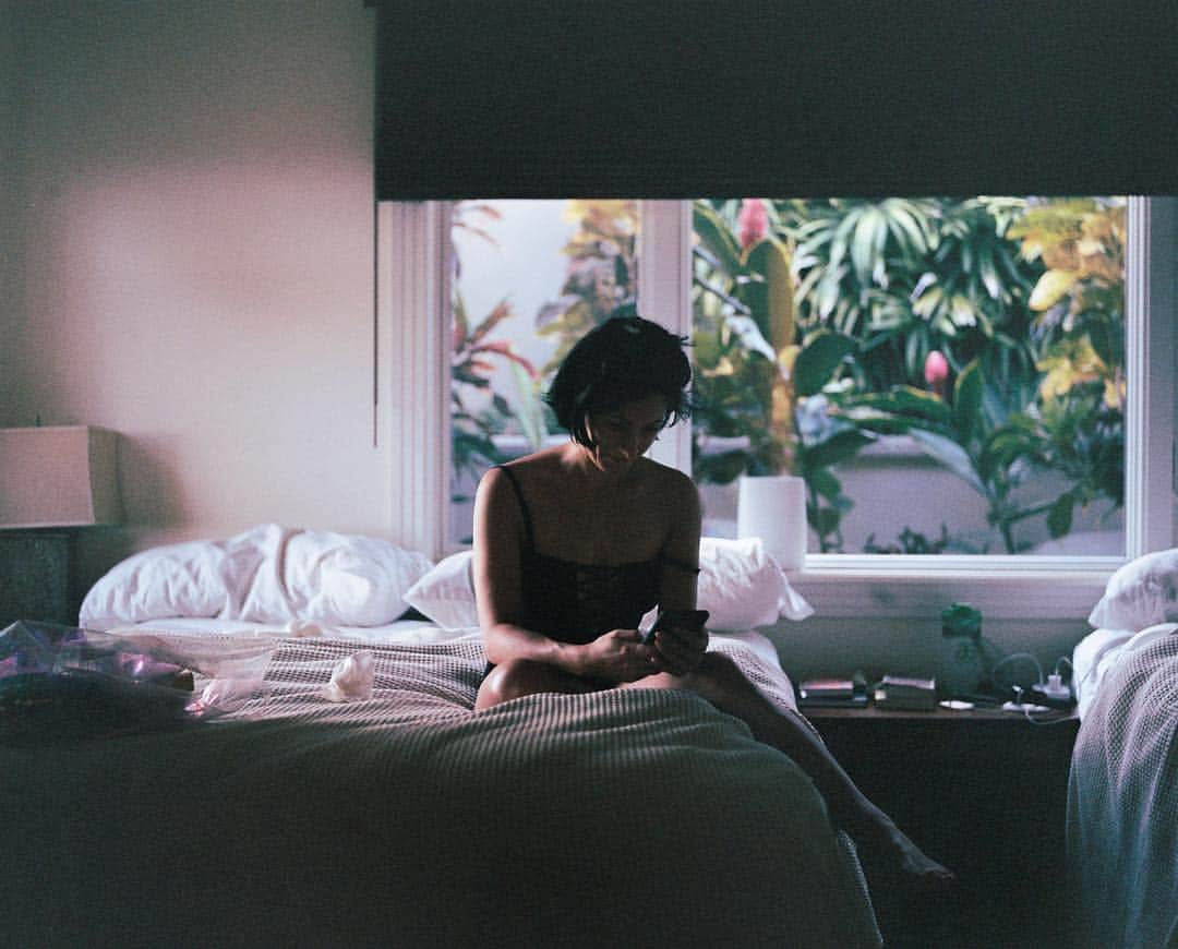 Robert Bingamanのインスタグラム：「After years of putting it off, this was my first roll of color 120 film. Not my best, but I sure am glad to have that extra air on the negative. Something tells me I needed to age to it anyway. Though I don’t have much, patience is my favorite thing.」