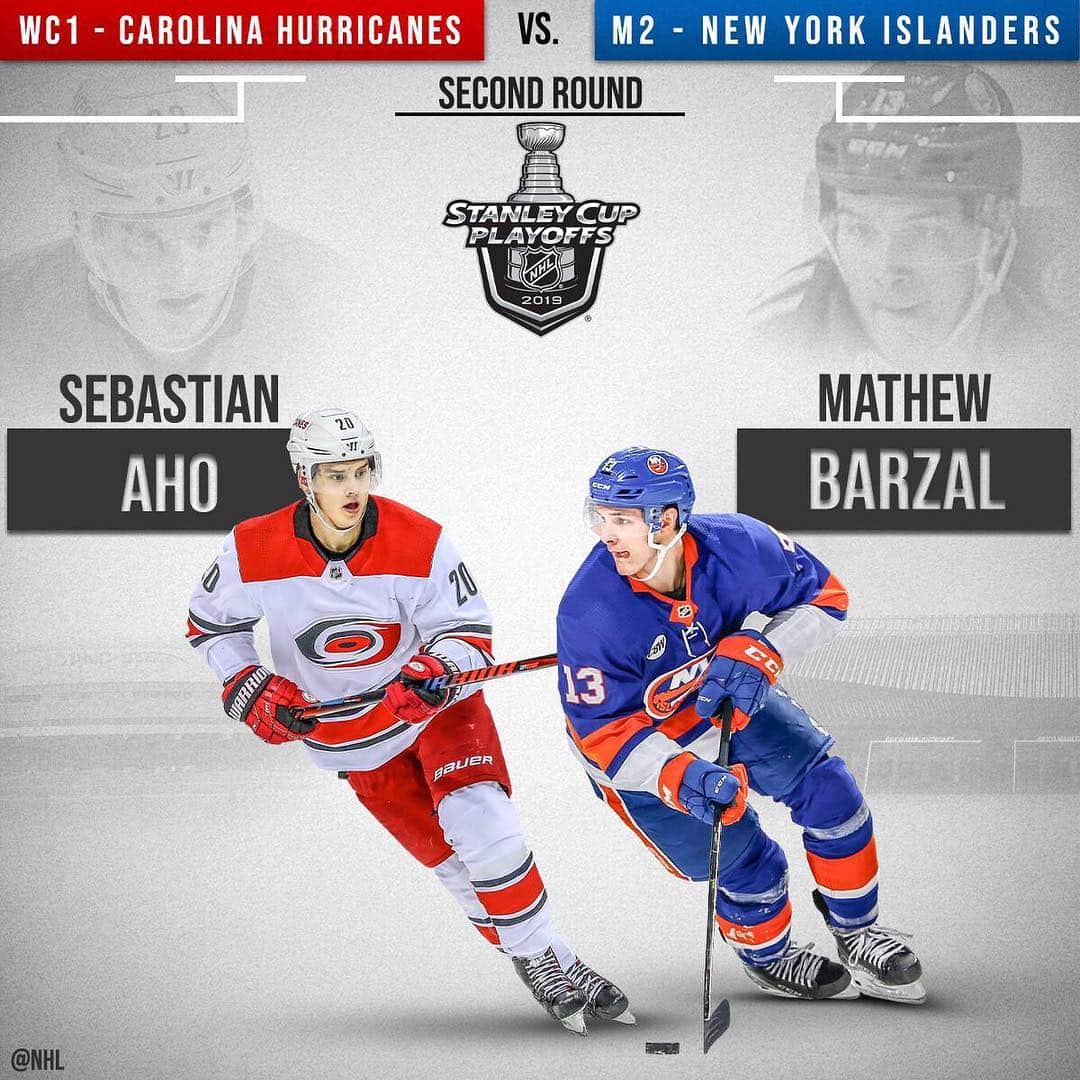 NHLさんのインスタグラム写真 - (NHLInstagram)「Sit tight, this is actually happening.  The @nhlcanes and @ny_islanders are squaring off in the Second Round, but who will win? #StanleyCup」4月25日 12時49分 - nhl
