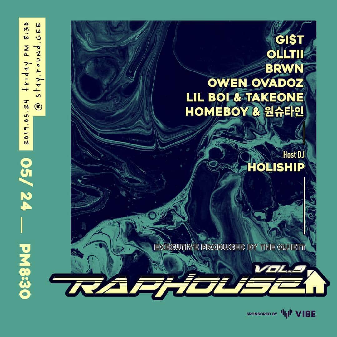 thequiettのインスタグラム：「올티 이름 수정해서 다시 올립니다!! 🔥🔥@rap_house_official 9️⃣⚡️⚡️」