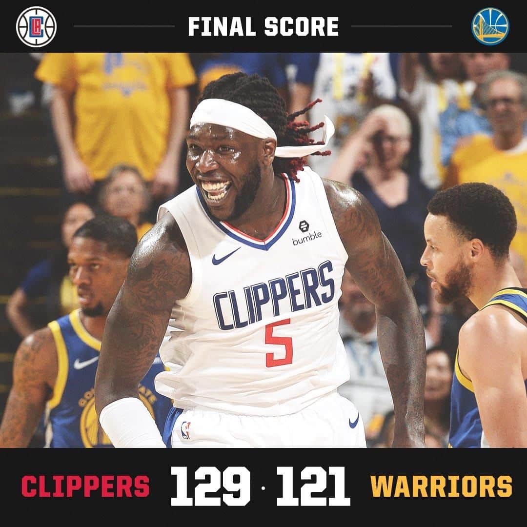 espnさんのインスタグラム写真 - (espnInstagram)「NOT. DONE. YET. Clippers take Game 5 in Oracle 👏」4月25日 14時10分 - espn