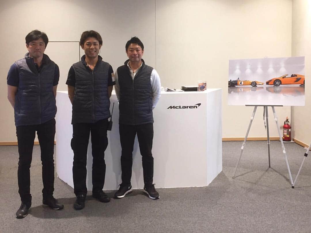 折目遼のインスタグラム：「去年に引き続き、McLaren Azabuさんの走行会イベントに参加させて頂きました。 #mcLaren #azabu #マクラーレン #570gt #720spider #fsw」