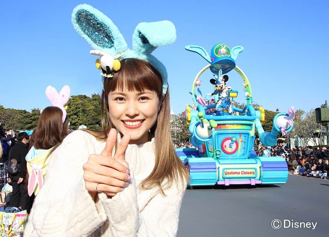 高橋みなみの「これから、何する？」さんのインスタグラム写真 - (高橋みなみの「これから、何する？」Instagram)「＼💗ベルちゃんの📷フォトレポート！／ 「うさたまチェイサー」に扮したミッキーマウスが来ました！  #これなに #これから東京ディズニーリゾートいっちゃう？」4月25日 14時27分 - korenanitfm