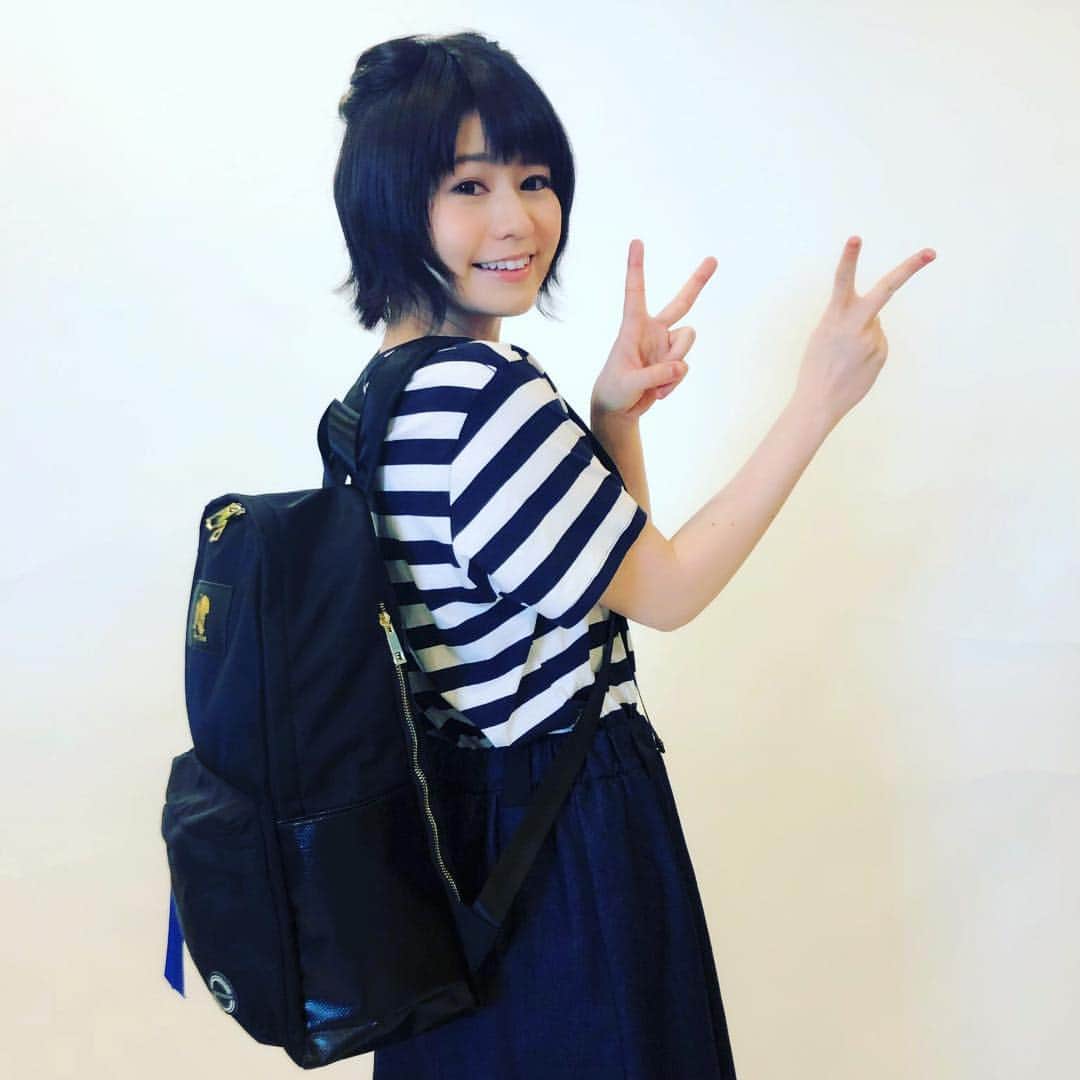 大空直美さんのインスタグラム写真 - (大空直美Instagram)「LIVERTINE さんとのコラボリュック！！ 本日4月25日までの限定販売です☺️ ぜひーー！ 愛するチワワの金刺繍がおきにいりです (*/□＼*) ＃LIVERTINEAGE  https://livertineage.jp/SHOP/189784/207880/list.html」4月25日 15時04分 - osorasan703
