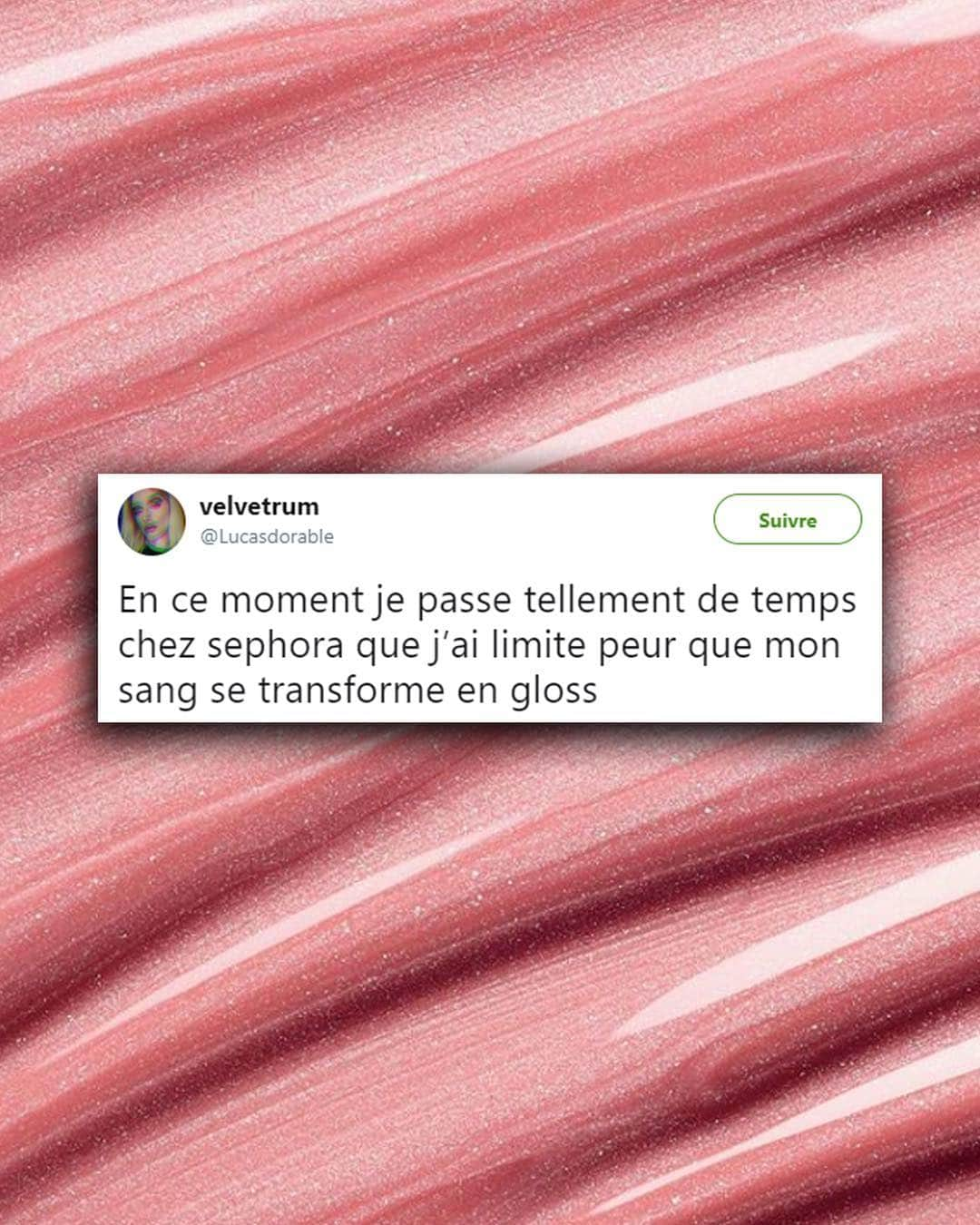 セフォラさんのインスタグラム写真 - (セフォラInstagram)「Ooops!! 🙊 Mentionne une personne qui a peut-être déjà du gloss qui coule dans ses veines... 😂💉 @lucasdorable #SephoraFrance」4月26日 1時21分 - sephorafrance