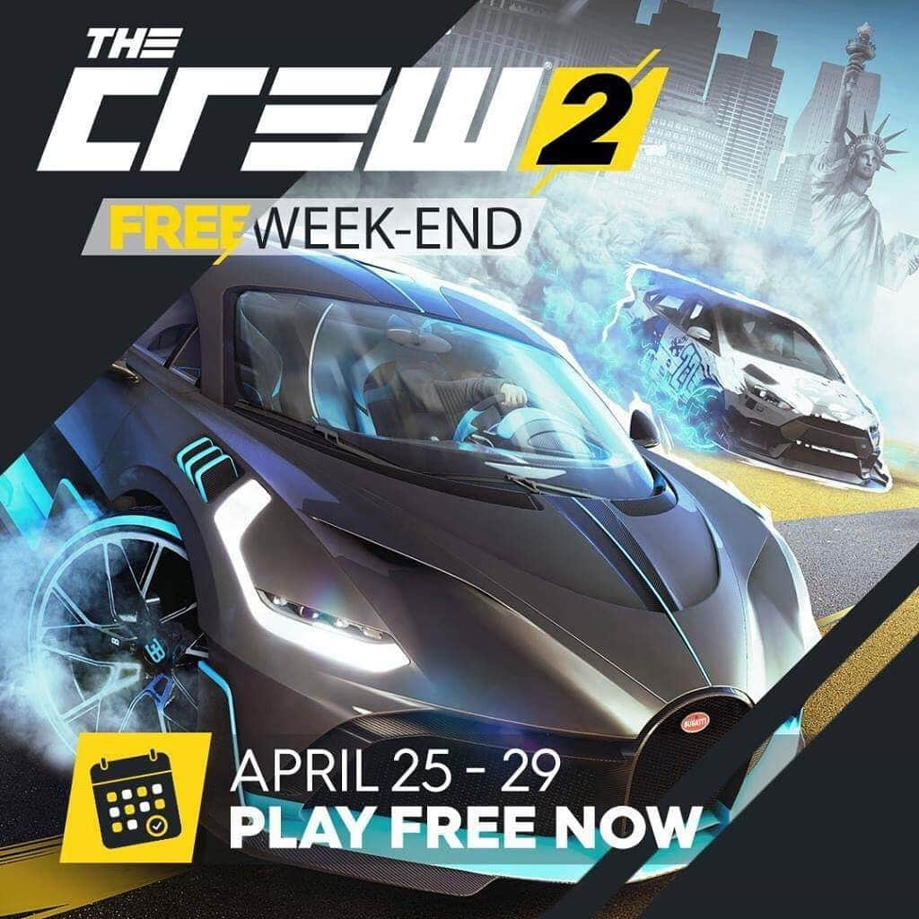 Ubisoftさんのインスタグラム写真 - (UbisoftInstagram)「Are you a hot shot? 🔥 Find out with #TheCrew2’s free weekend. Download now and play until April 29! Check our story for more.」4月26日 1時54分 - ubisoft