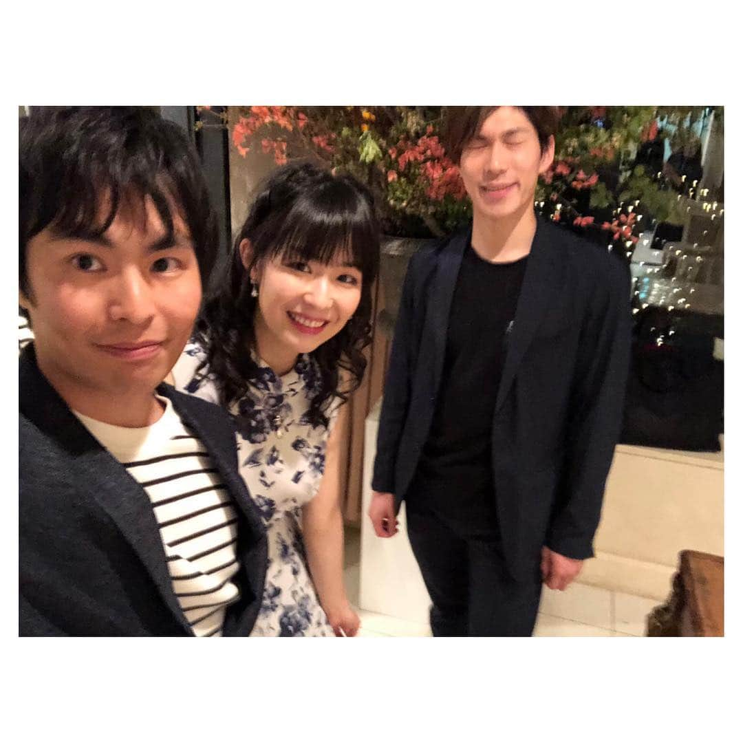 今井遥さんのインスタグラム写真 - (今井遥Instagram)「昨日のトークショー、無事終わりました！﻿ ﻿ 出演者のメンバーが同世代だったこともあり、﻿ 和気藹々とした雰囲気でとても楽しかったです☺️﻿ ﻿ 来てくださった方々、本当にありがとうございました✨﻿ ﻿ #Angepatio #渋谷 ﻿ #小野龍一 #田中刑事 #橋爪峻也 #今井遥 #スケート靴のケーキ⛸🎂」4月25日 17時35分 - haruka_imai_831