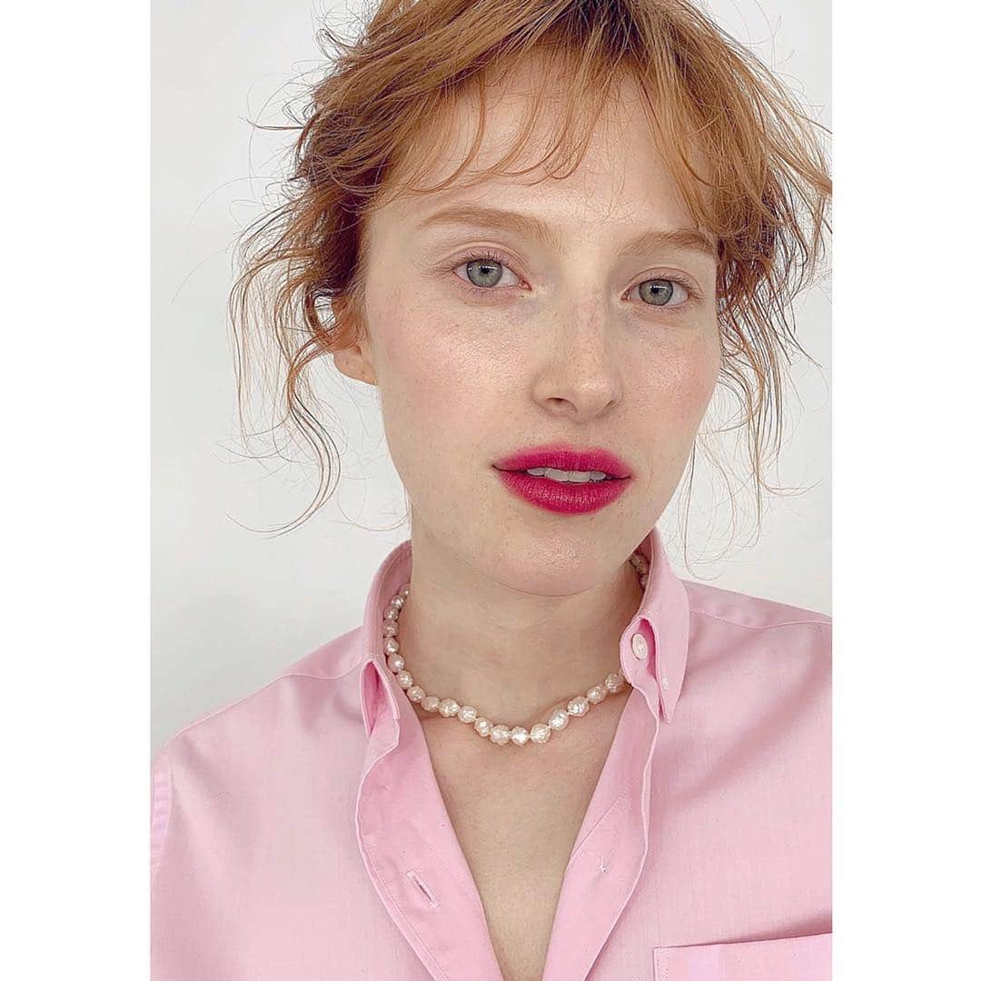 佐川理佳のインスタグラム：「off shot🌷💕」