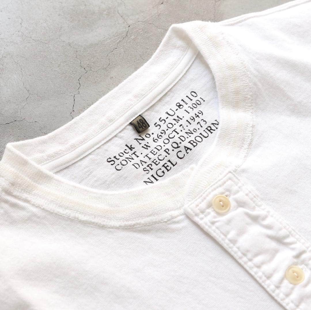 wonder_mountain_irieさんのインスタグラム写真 - (wonder_mountain_irieInstagram)「_ Nigel Cabourn / ナイジェル ケーボン “VINTAGE HENLEY S/S T-SHIRT” ￥9,720- _ 〈online store / @digital_mountain〉 http://www.digital-mountain.net/shopdetail/000000009616/ _ 【オンラインストア#DigitalMountain へのご注文】 *24時間受付 *15時までのご注文で即日発送 *1万円以上ご購入で送料無料 tel：084-973-8204 _ We can send your order overseas. Accepted payment method is by PayPal or credit card only. (AMEX is not accepted)  Ordering procedure details can be found here. >>http://www.digital-mountain.net/html/page56.html _ 本店：#WonderMountain  blog>> http://wm.digital-mountain.info/blog/20190425-1/ _ #NigelCabourn #ナイジェルケーボン _ 〒720-0044  広島県福山市笠岡町4-18 JR 「#福山駅」より徒歩10分 (12:00 - 19:00 水曜定休) #ワンダーマウンテン #japan #hiroshima #福山 #福山市 #尾道 #倉敷 #鞆の浦 近く _ 系列店：@hacbywondermountain _」4月25日 19時37分 - wonder_mountain_