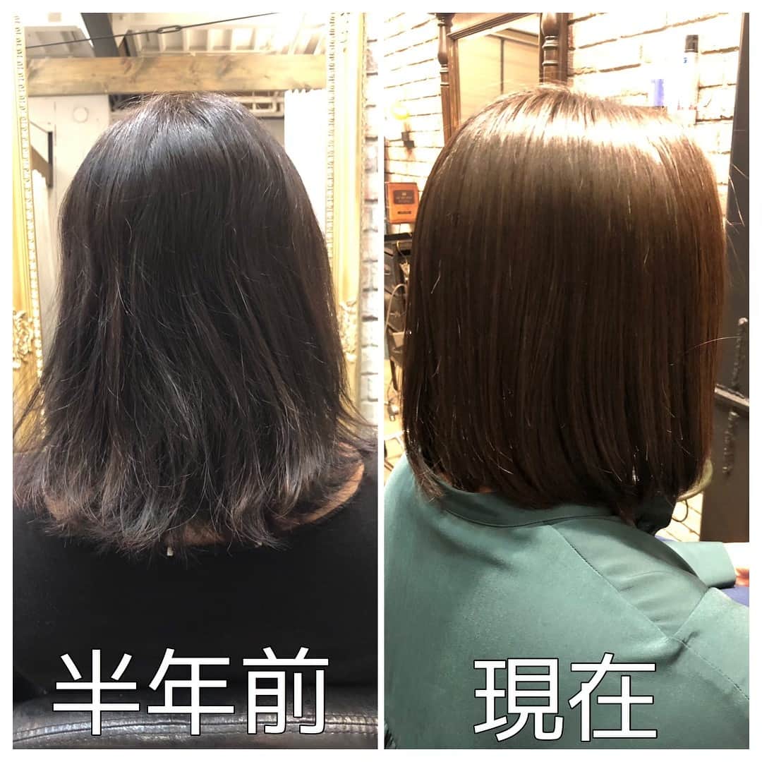 チダヨシヒロのインスタグラム：「半年前とは別人のような髪質！✨﻿ 半年前はなかなか髪がまとまらなくてお悩みでしたが、﻿ 現在ではこんな綺麗なボブに😍﻿ これからも綺麗を続けていきましょう🙆‍♂️﻿ ﻿ 【こんなお悩みをお持ちの方はぜひご連絡ください😊】﻿﻿﻿﻿﻿﻿﻿﻿﻿﻿﻿﻿﻿﻿﻿﻿﻿ ﻿✂︎髪をキレイに改善していきたい✨﻿﻿﻿﻿﻿﻿﻿﻿﻿﻿﻿﻿﻿﻿﻿﻿﻿ ﻿﻿✂︎『髪の毛キレイだね』って褒められたい✨﻿﻿﻿﻿﻿﻿﻿﻿﻿﻿﻿﻿﻿﻿﻿﻿ ✂︎美容室でトリートメントをしても、いつもすぐ落ちてしまう😭﻿﻿﻿﻿﻿﻿﻿﻿﻿﻿﻿﻿﻿ ✂︎ものすごくキレイな縮毛矯正をしてみたい✨﻿﻿ ﻿﻿﻿﻿﻿﻿﻿﻿﻿﻿﻿﻿﻿﻿﻿﻿ ✂︎色持ちがいいカラーをしたい✨﻿﻿﻿﻿﻿﻿﻿﻿﻿﻿﻿﻿﻿﻿﻿﻿ ✂︎アホ毛・毛羽立ちを抑えたい😭﻿﻿﻿﻿﻿﻿﻿﻿﻿﻿﻿﻿﻿ ✂︎ツヤのある髪にしたい✨﻿﻿﻿﻿﻿﻿﻿﻿﻿﻿﻿﻿﻿﻿﻿﻿﻿ ✂︎ダメージが気になる😭﻿﻿﻿﻿﻿﻿﻿﻿﻿﻿﻿﻿﻿ ﻿﻿﻿﻿﻿﻿﻿﻿﻿﻿﻿﻿﻿﻿﻿﻿ なんでもご相談ください⭐️﻿﻿﻿﻿﻿﻿﻿ ﻿﻿﻿﻿﻿﻿﻿﻿﻿ インスタグラムを見て﻿﻿﻿﻿﻿﻿﻿﻿﻿﻿﻿髪質改善や美髪縮毛矯正で﻿﻿ ご来店される方が都外からもかなり増えてきております😊﻿﻿﻿﻿﻿﻿﻿﻿ 気になる方はこちらの僕の美髪シリーズもご覧下さい✨﻿﻿﻿﻿﻿﻿﻿﻿﻿﻿﻿﻿﻿﻿﻿﻿﻿﻿﻿ ↓↓↓ 『 #チダヨシヒロの髪質美人 』﻿﻿ ﻿﻿﻿﻿﻿﻿﻿﻿﻿﻿﻿﻿﻿﻿﻿﻿ ﻿﻿﻿﻿﻿﻿﻿﻿﻿﻿﻿﻿﻿﻿﻿ 【予約空き状況】﻿﻿﻿﻿﻿﻿﻿﻿﻿﻿﻿﻿﻿﻿﻿﻿﻿﻿﻿ 4/26 満席﻿ 4/27 満席﻿﻿ 4/28 満席﻿ 5/1 14:00﻿ 5/2 満席﻿ 5/3 満席﻿ 5/4 15:00﻿ 5/5 10:00﻿ 5/8 13:00﻿ 5/9 16:00﻿ 5/10 18:00カットのみ﻿ 5/11 10:00 16:00﻿ 5/12 10:00 17:00﻿ ﻿﻿ ご予約・ご相談はトップURLにあるLINE@からかDMよりご連絡くださいね✨﻿﻿﻿﻿﻿﻿﻿﻿﻿﻿﻿﻿﻿﻿﻿﻿ 5月のご予約も受け付けてます😊﻿﻿ ﻿﻿﻿﻿﻿﻿﻿ ﻿﻿﻿﻿﻿﻿﻿ 【オンラインカウンセリング実地中】﻿﻿﻿﻿﻿﻿﻿ 無料でオンラインカウンセリングを実施しておりますので髪のお悩みやご相談などがありましたらDMまたプロフィールURLからのLINE@より24時間365日受付ております😆﻿﻿﻿﻿﻿﻿﻿﻿﻿﻿﻿ ﻿﻿﻿﻿﻿﻿﻿﻿﻿﻿﻿ 髪にお悩みの方を1人でも多く綺麗になって欲しいという僕の気持ちの表れです🙇﻿﻿﻿﻿﻿﻿﻿﻿﻿﻿ ﻿﻿﻿﻿﻿﻿﻿ 【メニュー】﻿﻿﻿﻿﻿﻿﻿﻿﻿﻿﻿﻿﻿﻿﻿﻿﻿﻿﻿ カット¥7000 髪質改善002¥10000（カラー・縮毛矯正・パーマと併用すれば¥5000） 美髪カラー¥7000〜 美髪縮毛矯正¥20000〜﻿﻿﻿﻿﻿﻿﻿﻿﻿﻿﻿﻿﻿﻿﻿﻿ カットをされない方はシャンプー・ブロー代¥3000頂きます🙇﻿﻿﻿﻿﻿﻿﻿﻿﻿﻿﻿﻿﻿﻿﻿﻿ メニューも沢山ご用意ありますので、料金と合わせて、プロフィールのURLからご確認ください😊﻿﻿﻿﻿﻿﻿﻿﻿﻿﻿﻿﻿﻿﻿﻿﻿﻿﻿﻿ ﻿﻿﻿﻿﻿﻿﻿﻿﻿﻿﻿﻿﻿﻿﻿ 桜新町・用賀より徒歩7分🚉﻿﻿﻿﻿﻿﻿﻿﻿﻿﻿﻿﻿﻿﻿﻿﻿ 【Ｍｅｒｌｉ～ｈａｉｒ×ｌｉｖｉｎｇ～】﻿﻿﻿﻿﻿﻿﻿﻿﻿﻿﻿﻿﻿﻿﻿﻿ 完全予約マンツーマン制のヘアサロン﻿﻿﻿﻿﻿﻿﻿﻿﻿﻿﻿﻿﻿﻿﻿﻿ 【メルリヘアリビング】﻿﻿﻿﻿﻿﻿﻿﻿﻿﻿﻿﻿﻿﻿﻿﻿ 📮東京都世田谷区用賀3-6-15細井ビル1F﻿﻿﻿﻿﻿﻿﻿﻿﻿﻿﻿﻿﻿ ﻿﻿﻿﻿﻿﻿﻿﻿﻿﻿﻿﻿ ﻿﻿﻿﻿﻿﻿﻿﻿﻿﻿﻿ #縮毛矯正﻿﻿﻿﻿﻿﻿ #髪質改善トリートメント﻿﻿﻿﻿﻿ #酸性ストレート﻿ #自然な縮毛矯正﻿﻿﻿﻿﻿﻿﻿﻿﻿﻿﻿ #長めボブ﻿ #髪質改善ストレート﻿﻿﻿﻿﻿﻿﻿﻿﻿﻿﻿ #髪質改善縮毛矯正﻿﻿ #髪質改善カラー﻿﻿﻿﻿﻿﻿﻿﻿﻿﻿﻿ #美髪ケア﻿﻿﻿﻿﻿﻿﻿﻿﻿﻿﻿ #縮毛矯正ボブ﻿ #美髪になりたい﻿﻿﻿﻿﻿﻿﻿﻿﻿﻿﻿ #キレイな髪﻿﻿﻿﻿﻿﻿ #綺麗な髪﻿﻿﻿﻿﻿﻿﻿﻿﻿﻿﻿ #髪の毛サラサラ﻿﻿﻿﻿﻿﻿﻿﻿﻿﻿﻿ #髪をきれいにする美容室﻿﻿﻿﻿﻿﻿﻿﻿﻿﻿﻿ #用賀﻿﻿﻿﻿﻿﻿﻿﻿﻿﻿﻿ #桜新町﻿﻿﻿﻿﻿﻿﻿﻿﻿﻿﻿ #美髪﻿﻿﻿﻿﻿﻿﻿﻿﻿﻿ #毛髪改善﻿﻿﻿﻿﻿﻿﻿ #ダメージ改善﻿﻿﻿﻿﻿﻿﻿ #縮毛矯正上手い﻿﻿﻿﻿﻿﻿ #枝毛﻿﻿﻿﻿﻿﻿﻿﻿﻿﻿﻿ #切れ毛﻿﻿﻿﻿﻿﻿﻿﻿﻿﻿﻿ #アホ毛﻿﻿﻿﻿﻿﻿﻿﻿﻿﻿﻿ #ヘアケア美容師﻿﻿﻿﻿﻿﻿﻿ #扱いやすい髪﻿﻿﻿﻿﻿﻿﻿﻿﻿﻿﻿ #髪の悩み﻿﻿﻿﻿﻿﻿﻿﻿﻿ #髪を綺麗にしたい﻿﻿﻿﻿﻿﻿﻿」