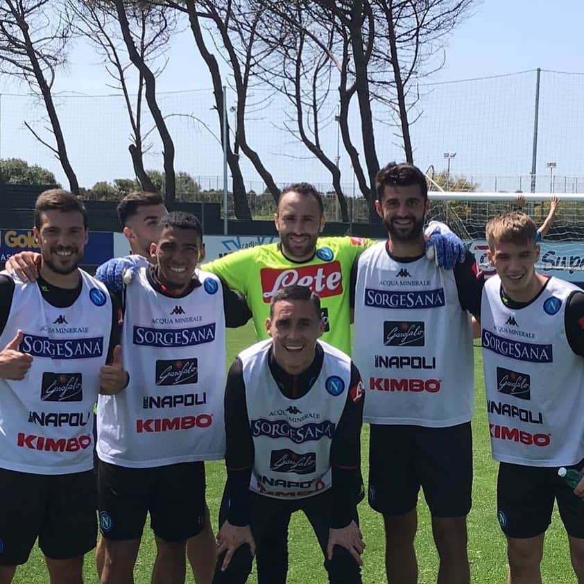SSCナポリさんのインスタグラム写真 - (SSCナポリInstagram)「Today’s winning team! 🥇 💙 #ForzaNapoliSempre」4月25日 20時55分 - officialsscnapoli