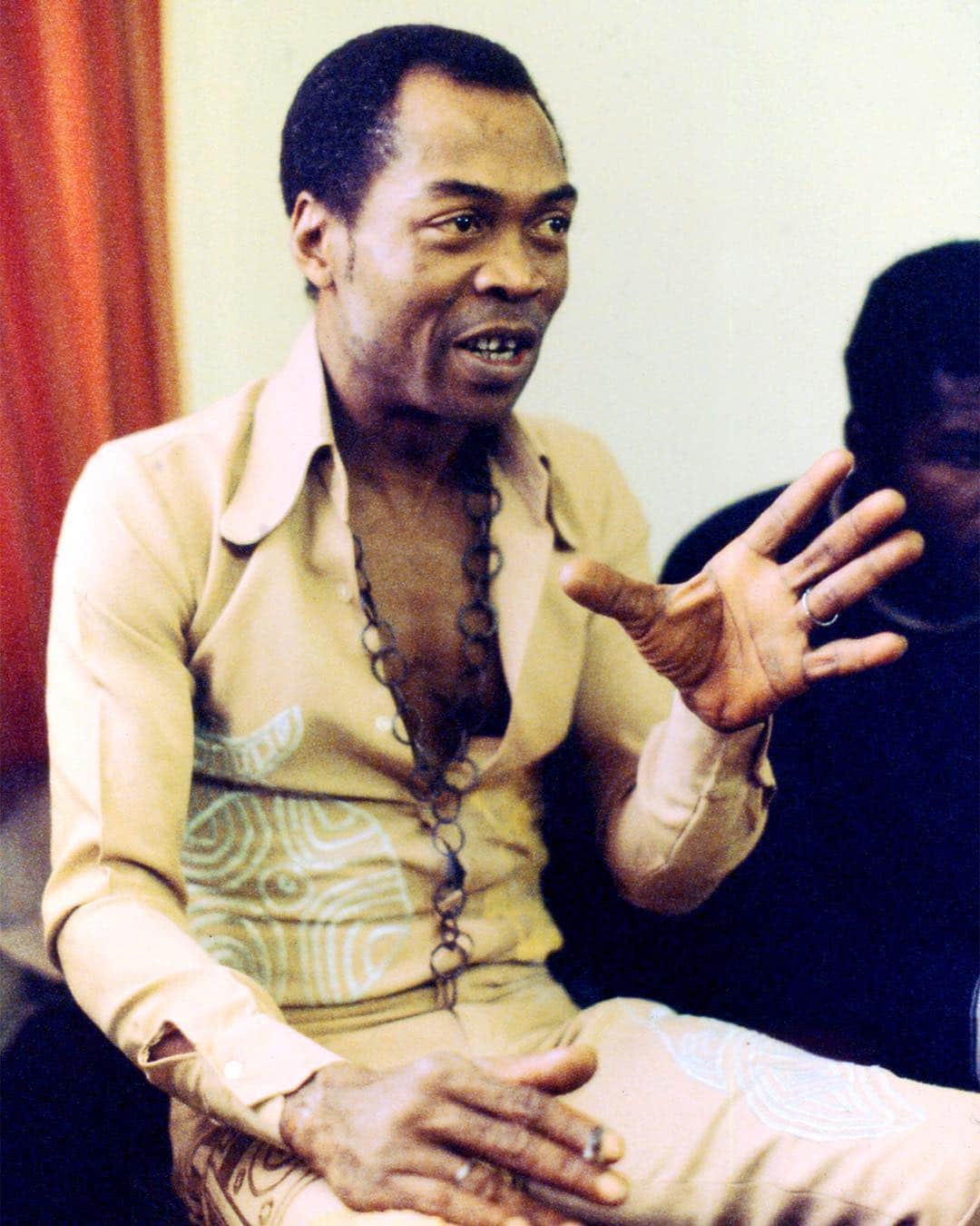 GQさんのインスタグラム写真 - (GQInstagram)「#YourMorningShot, Fela Kuti: "Being African didn't mean anything to me until later in my life. When I was young we weren't even allowed to speak our own languages in school. They called it 'vernacular,' as if only English was the real tongue." #fela #felakuti」4月25日 21時09分 - gq