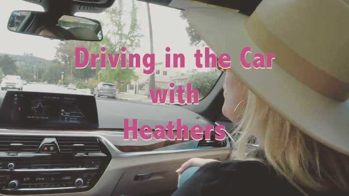 ヘザー・マクドナルドのインスタグラム：「Driving In the Car with Heathers 💖 Have you listened to my latest podcast episode with @heatherkmcmahan it’s a real delight. Let me know your favorite part and who you’d like to see on my show!」