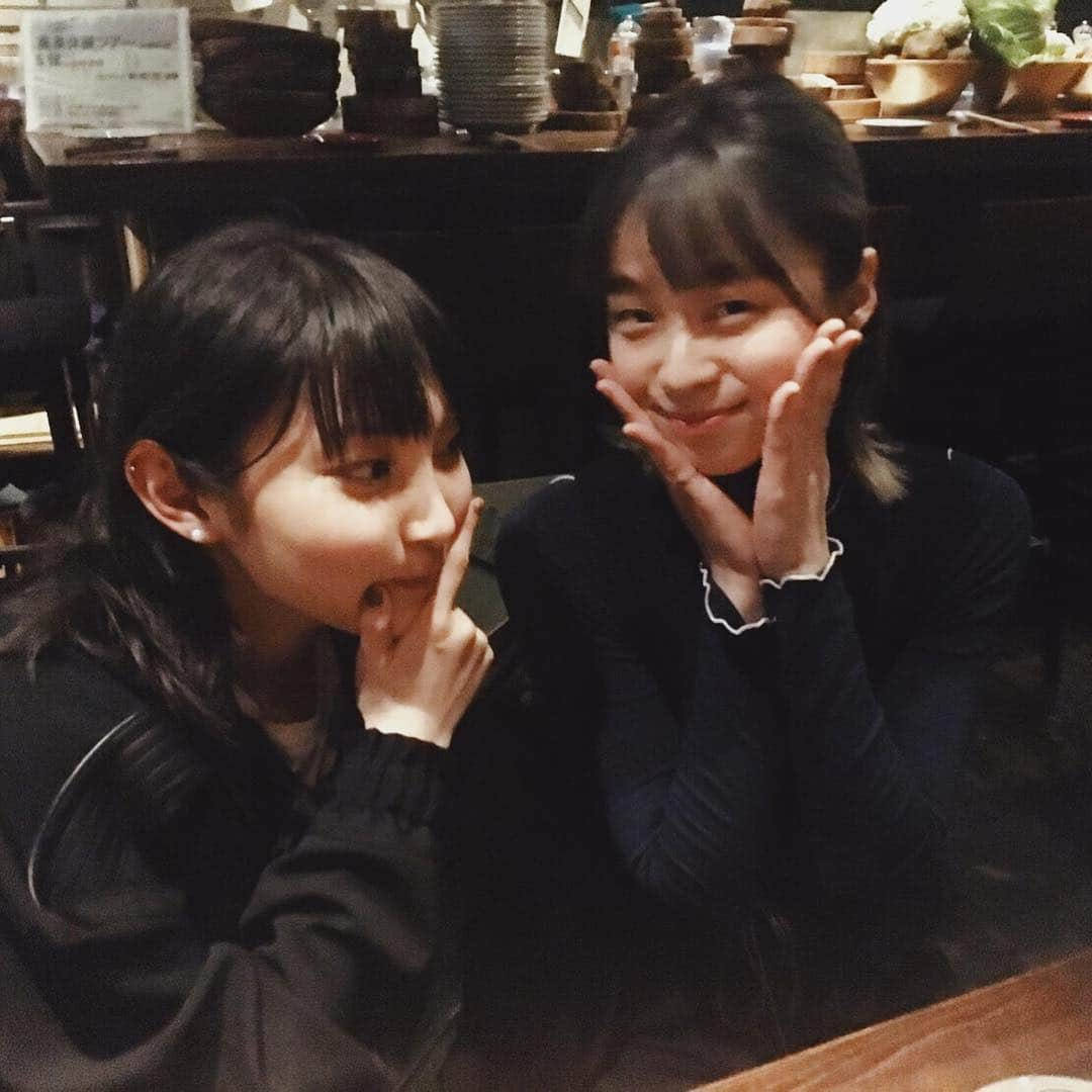 佐藤千亜妃さんのインスタグラム写真 - (佐藤千亜妃Instagram)「HARUNA、家入レオちゃん、片平里菜ちゃんと、ご飯🍴✨美味しいし、楽しかったー！！🥰 野菜たくさん食べた🥬🥦ワイン飲み過ぎた🍷」4月25日 21時44分 - chiaki_sato0920