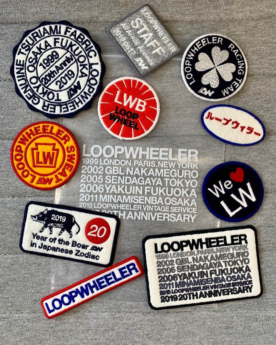 のインスタグラム：「👀👀👀 . #lw20th  #loopwheeler20th #loopwheeler20周年記念  #ループウィラー20周年  #LOOPWHEELER #ループウィラー」
