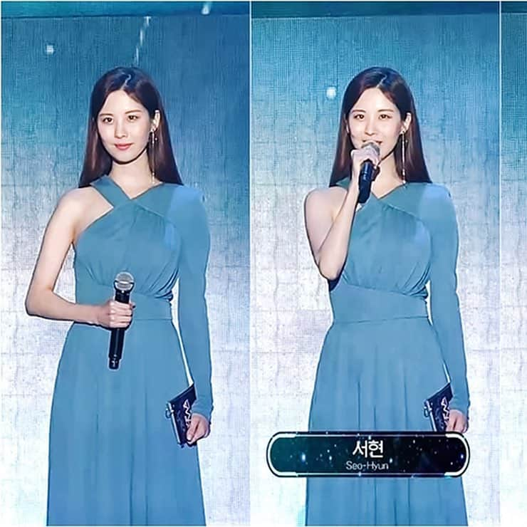 ソヒョンさんのインスタグラム写真 - (ソヒョンInstagram)「#Givenchy 💙」4月25日 22時27分 - seojuhyun_s