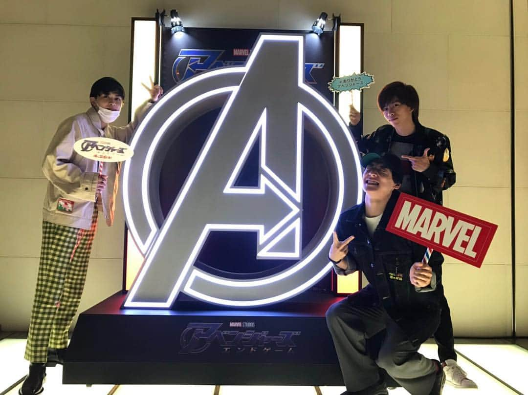 リョウガさんのインスタグラム写真 - (リョウガInstagram)「『アベンジャーズ／エンドゲーム』の試写会に行かせていただきました…。ここに収まらないほど書きたい事がありますが、アベンジャーズ、好きで良かった。出会えて良かった。そう思える作品でした。山ちゃんが言っていました。これを観ずに、平成は終われない！その通りです。アッセンブルッ！！ #アベンジャーズ #エンドゲーム #アベンジャーズエンドゲーム #マーベル #ありがとうアベンジャーズ」4月25日 22時37分 - garistagram03