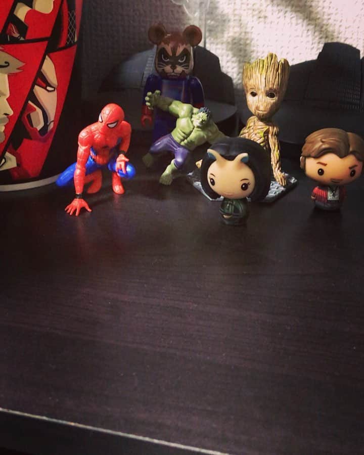 のインスタグラム：「#やっと #明日 #アベンジャーズ #エンドゲーム #avengersendgame #avengers #endgame #marvel」
