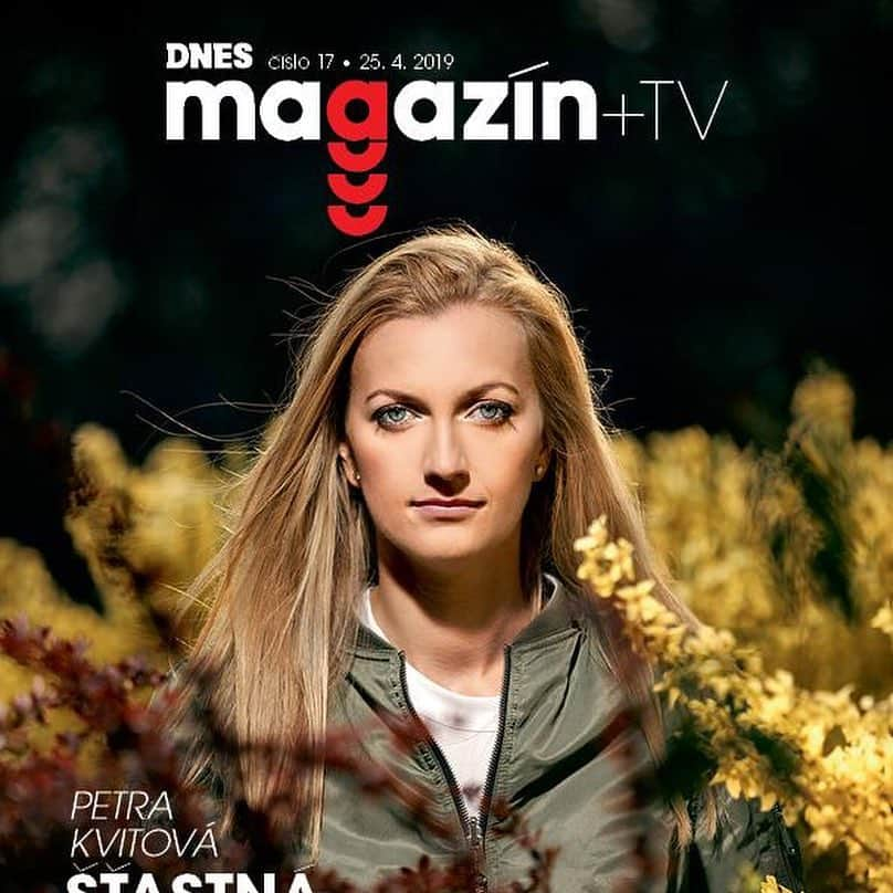 PetraKvitovaさんのインスタグラム写真 - (PetraKvitovaInstagram)「Thanks DNES magazine for this beautiful cover feature. ❤️ 📷 Michal Sváček, Mafra」4月25日 23時55分 - petra.kvitova