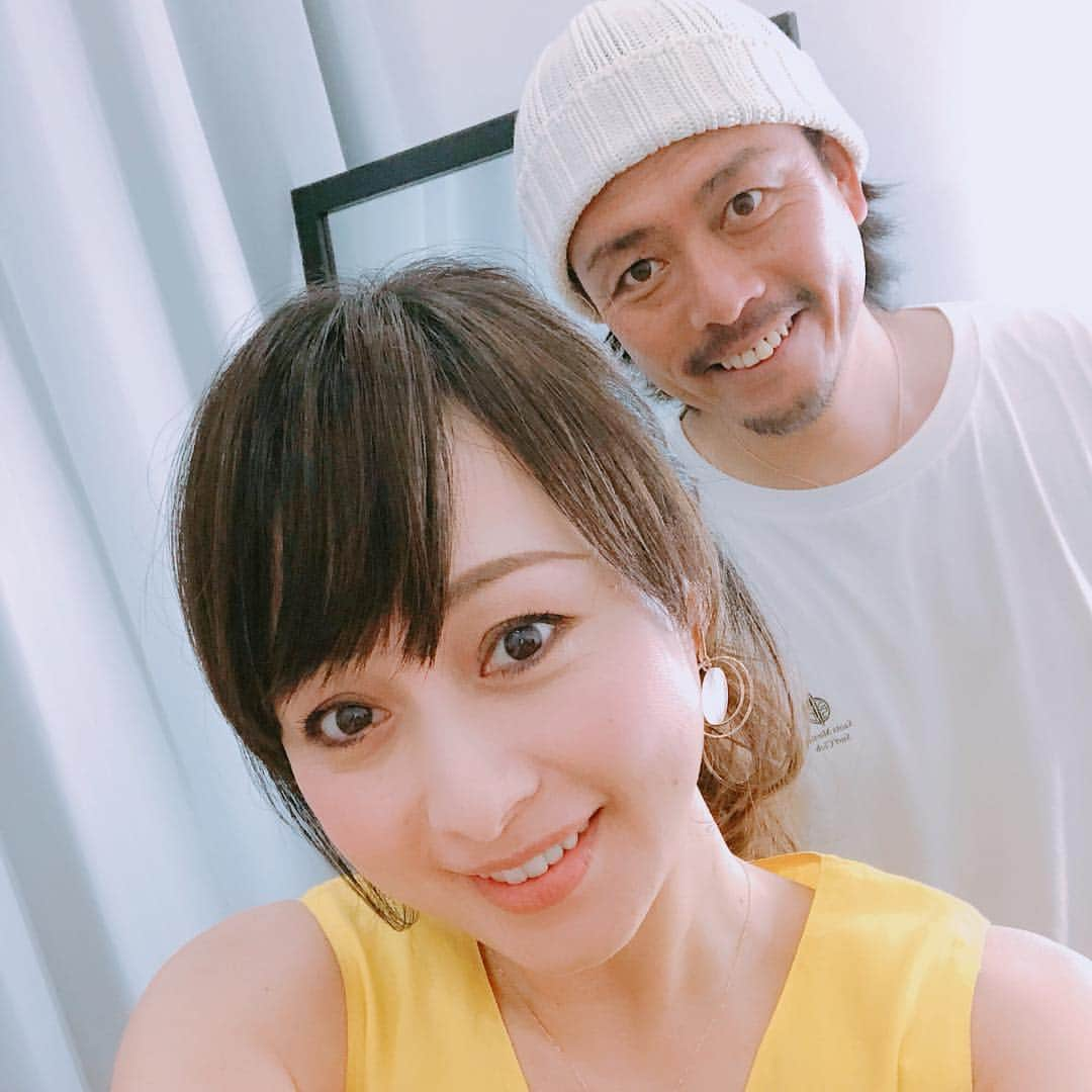 渡辺美奈代さんのインスタグラム写真 - (渡辺美奈代Instagram)「メイクのまっさんと！  いつもありがとう😊」4月26日 0時17分 - watanabe_minayo