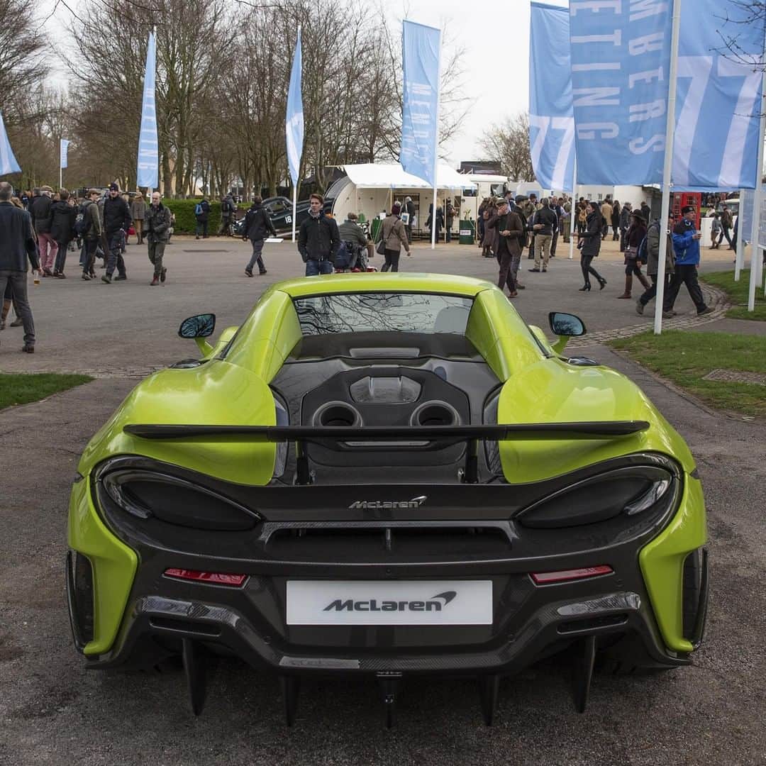 McLaren Automotiveさんのインスタグラム写真 - (McLaren AutomotiveInstagram)「The #McLaren600LT made quite an impression at the Goodwood Members’ Meeting and certainly stood out amongst the crowds. Do you know the name of this eye catching colour? #UltimateMonth」4月26日 0時30分 - mclarenauto