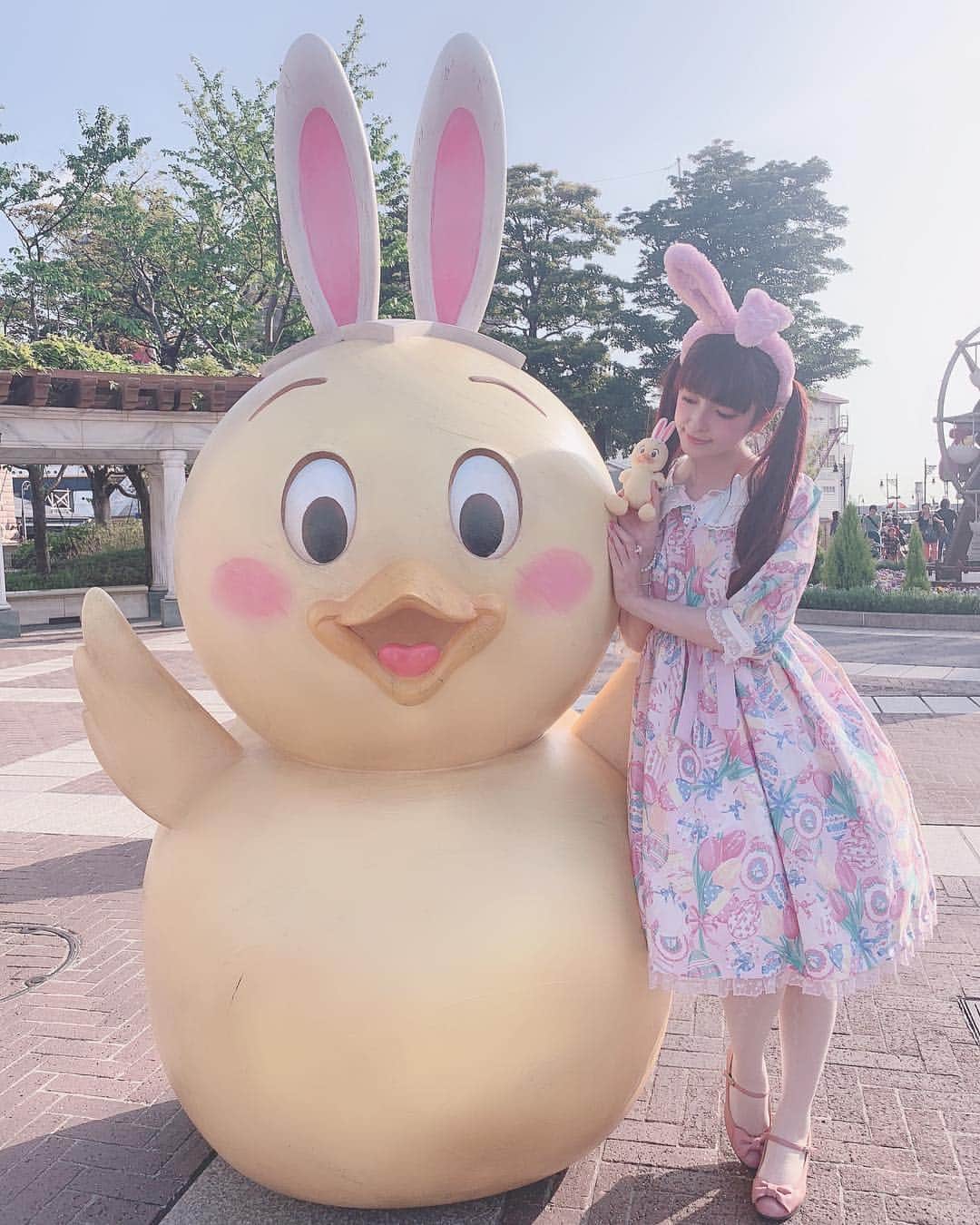 青木美沙子さんのインスタグラム写真 - (青木美沙子Instagram)「#うさぴよ」4月26日 0時40分 - misakoaoki