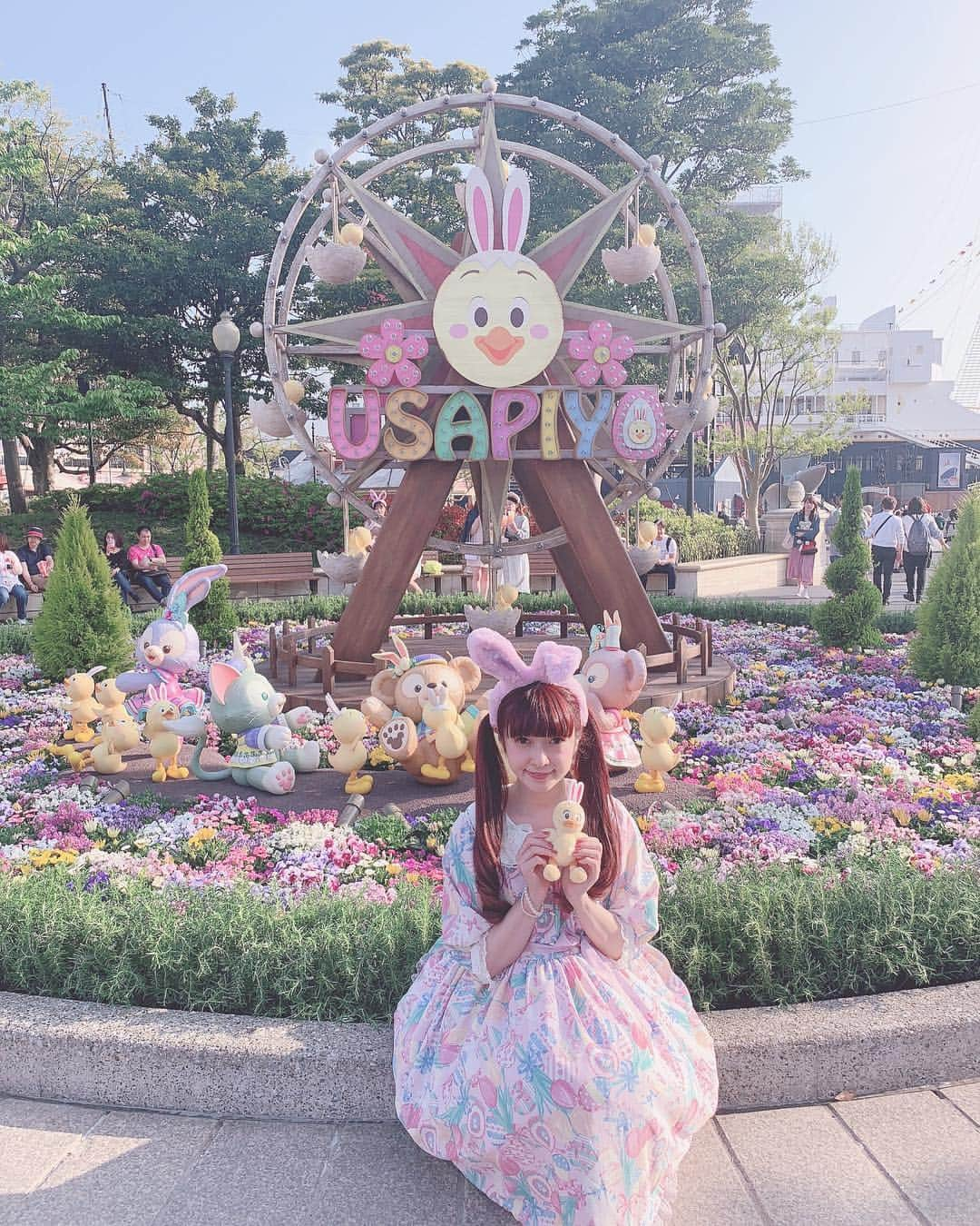 青木美沙子さんのインスタグラム写真 - (青木美沙子Instagram)「#うさぴよ」4月26日 0時40分 - misakoaoki