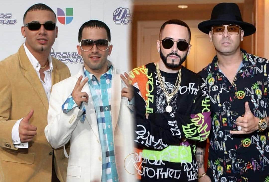 ウィジンさんのインスタグラム写真 - (ウィジンInstagram)「#TBT antes y después @wisinyyandel ,hoy los @latinbillboards no se lo pueden perder #AULLANDO」4月26日 0時59分 - wisin