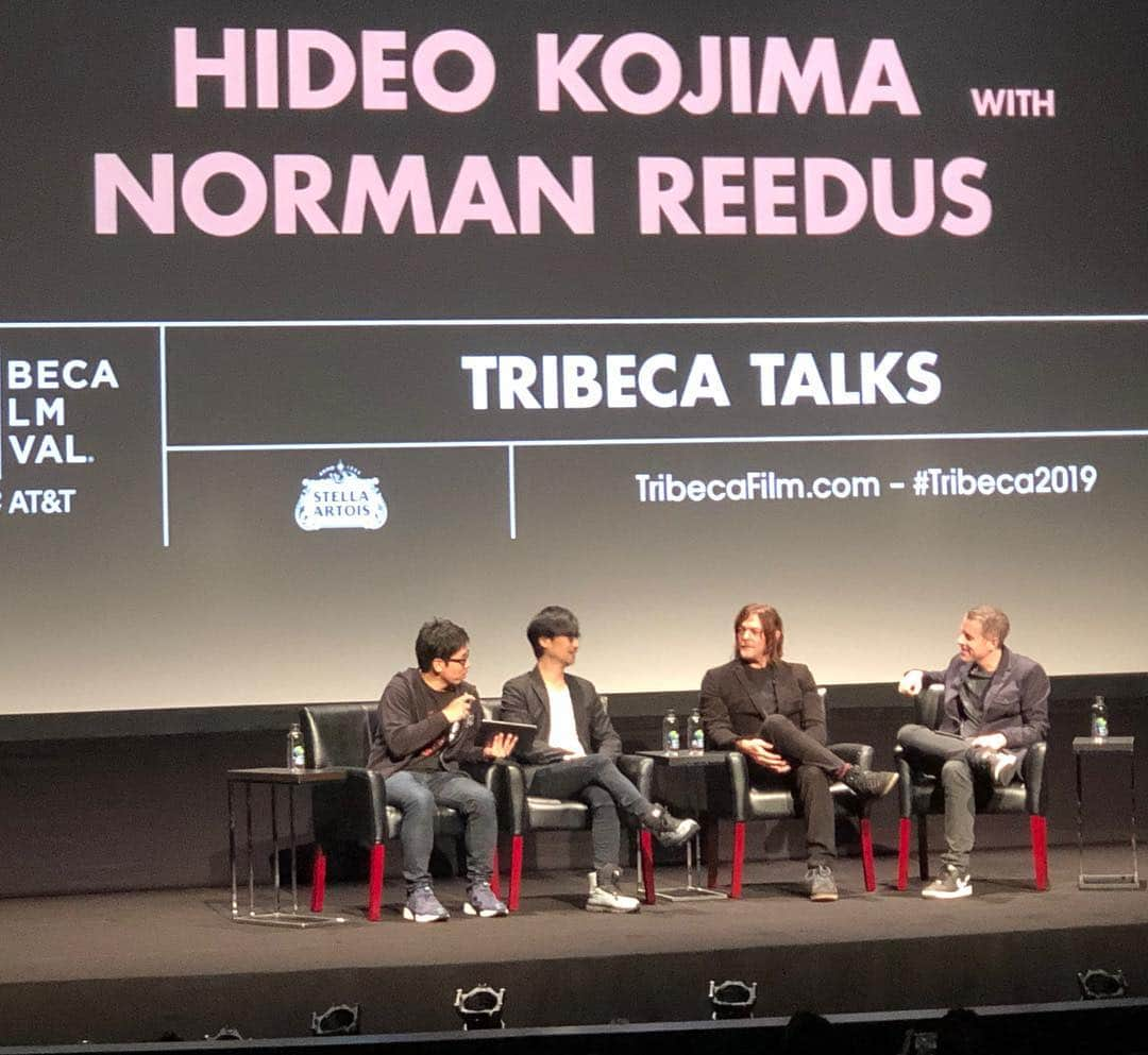 ノーマン・リーダスさんのインスタグラム写真 - (ノーマン・リーダスInstagram)「Thank you tribeca film festival. What a fun night」4月26日 11時46分 - bigbaldhead