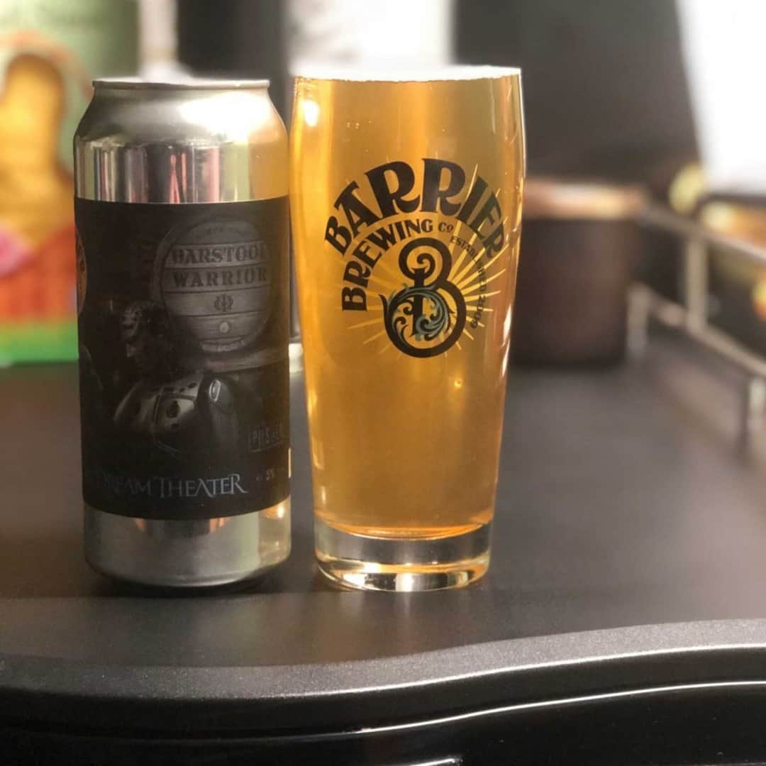 ドリーム・シアターさんのインスタグラム写真 - (ドリーム・シアターInstagram)「Our Barstool Warrior Pilsner 🍺 from @barrierbrewingco has been a tremendous hit! In case you missed the release party, see below for a list of a few places in the New York area for you to pick up a 4-pack or give it a try yourself! 🍻 For those of you who live a little farther away - sign up on @tavour (app and website) and be notified when Barstool Warrior is available to ship to your location!⁣ ⁣⁣ ⁣LONG ISLAND:⁣ ⁣@wantaghbeveragebarn⁣ ⁣@allislandbeverage⁣ ⁣The Beer Store ⁣ ⁣Blue Ribbon Beverage ⁣ ⁣@bellportbeer⁣ ⁣@connollybeverage ⁣ ⁣Bellmore Distributors ⁣ ⁣@iavaronebrothers ⁣ ⁣@portjeffbeverage ⁣ ⁣@monarchbeverage ⁣ ⁣@classicbeverage⁣ ⁣@circlembeverage ⁣ ⁣@swiftwaybeer ⁣ ⁣⁣ ⁣NEW YORK CITY:⁣ ⁣@milkandhops ⁣ ⁣@marshallstacknyc (on draft)⁣ ⁣@Barcade (on draft) ⁣ ⁣⁣ ⁣BROOKLYN:⁣ ⁣@hopshillbar⁣ ⁣@beerstreetny (on draft) ⁣ ⁣@bierwax (on draft) ⁣ ⁣Barcade (on draft) ⁣ ⁣@mugs_alehouse⁣ ⁣⁣ ⁣#barstoolwarrior #pilsner #beer #dreamtheater #dreamtheaterbeer #barrierbrewing #craftbeer」4月26日 3時39分 - dreamtheaterofficial