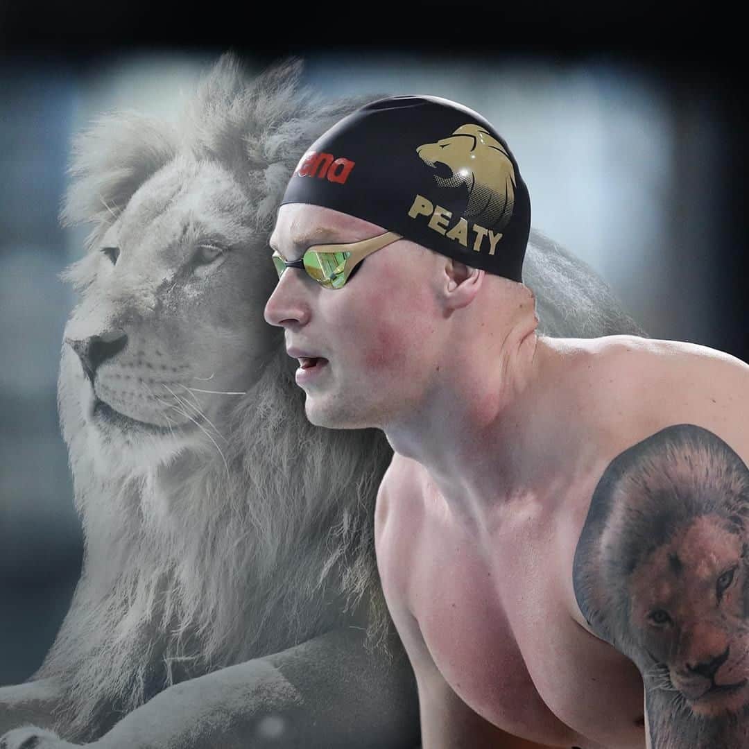 オリンピックチャンネルさんのインスタグラム写真 - (オリンピックチャンネルInstagram)「"The lion has characteristics I can relate to – like being proud and strong.” @teamgb swimmer @adam_peaty is ready to attack 🦁 his own 50m breaststroke world record – and believes he could lower it to 25.5 seconds!  Can he do it?」4月26日 4時00分 - olympicchannel_x