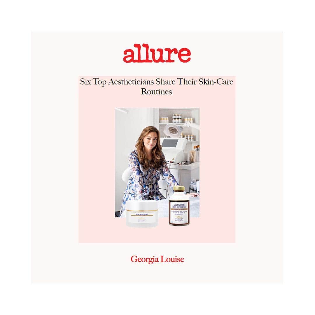 Biologique Recherche USAさんのインスタグラム写真 - (Biologique Recherche USAInstagram)「We are thrilled to find two of our partners in @allure this month! In an article titled "Six Top Aestheticians Share Their Skin-Care Routines", @joannaczechofficial and @georgialouisesk reveal their full routine, from morning to night going through their extra-tips! Among their Biologique Recherche favorite, both mention our Serum Colostrum and Creme Masque Vernix. Click link in bio to access full article. • • • #biologiquerecherche #passion #expert #skin #skincare #press #allure #joannaczech #georgialouise #esthetician #partner #skinroutine #skincarefavorites #skininstant #followyourskininstant #buildingbetterskin #crememasquevernix #serumcolostrum #skincareessentials」4月26日 7時20分 - biologique_recherche_usa