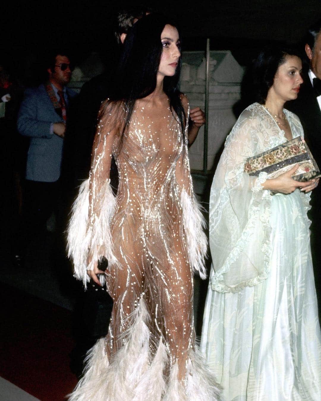 Vogue Australiaさんのインスタグラム写真 - (Vogue AustraliaInstagram)「From #Cher’s risqué Bob Mackie gown in 1974 to #Rihanna’s meme-maker by Guo Pei in 2015, the annual #MetGala has earned its reputation as fashion’s most powerful red carpet. Who remembers #PrincessDiana’s one and only appearance in 1996, three months after her divorce from #PrinceCharles was announced, escorted by #JohnGalliano and wearing one of his #Dior creations? Look back at more of the Met Gala’s best-ever fashion moments in the link in the bio. 📸 Getty Images」4月26日 8時17分 - vogueaustralia