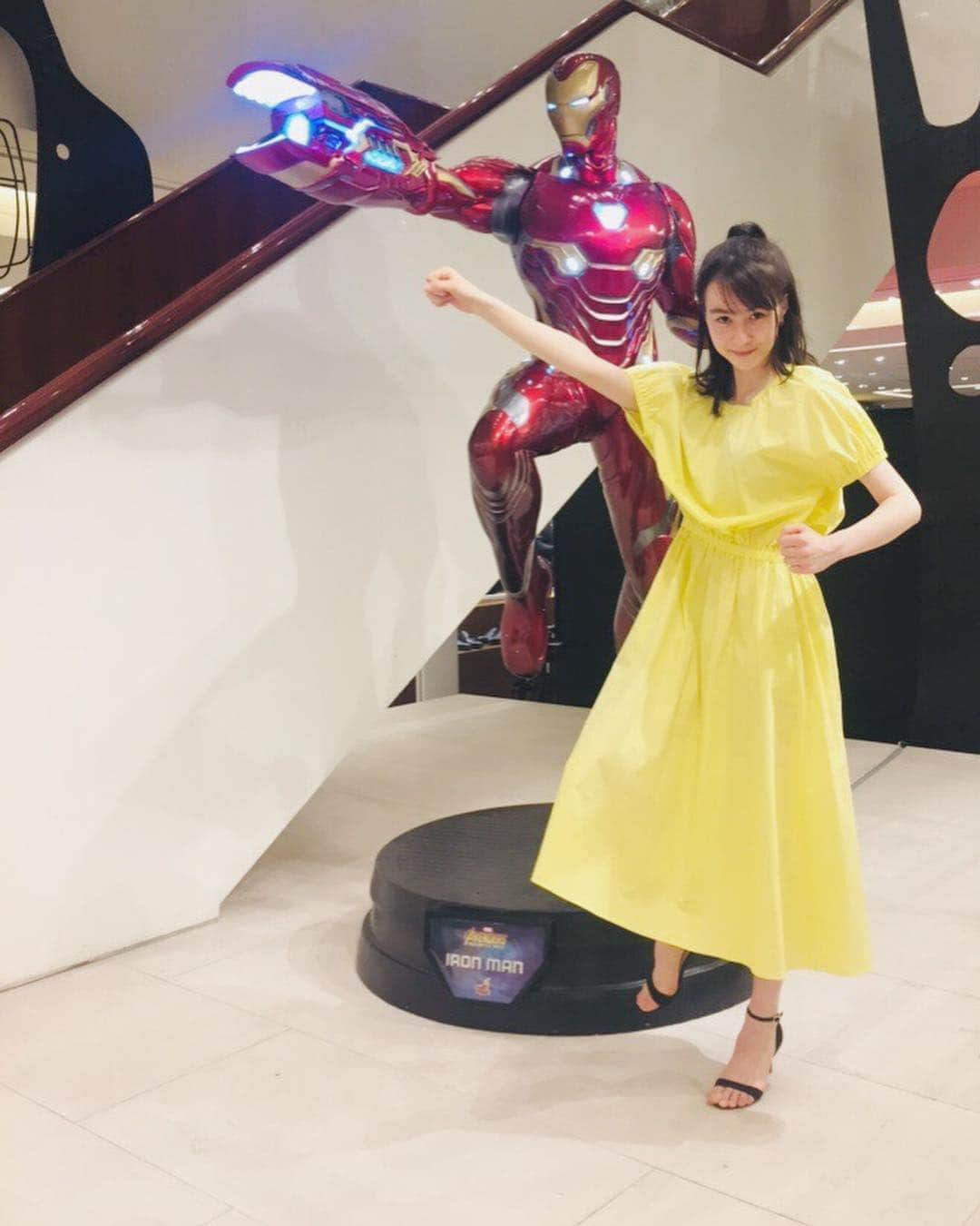 安藤ニコさんのインスタグラム写真 - (安藤ニコInstagram)「💛 #thedropGNZ #barneysjapan #バーニーズニューヨーク #MARVEL」4月26日 21時17分 - nico.ando.official