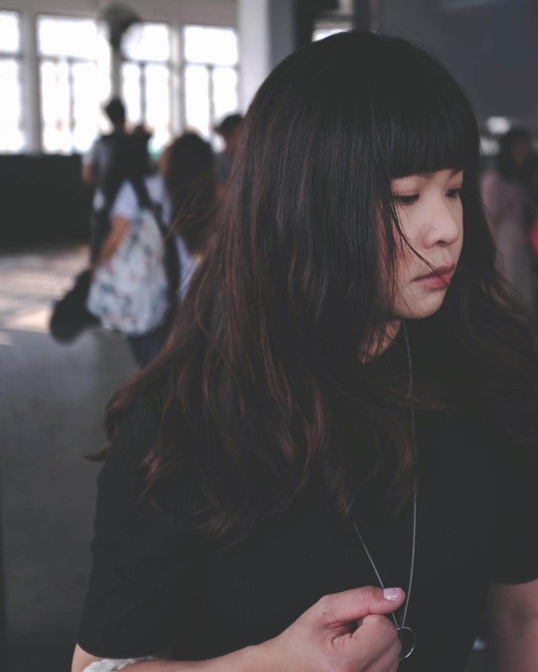 s ᴇ  ɴ ᴋ ᴄのインスタグラム：「After her new haircut #seanalogue」