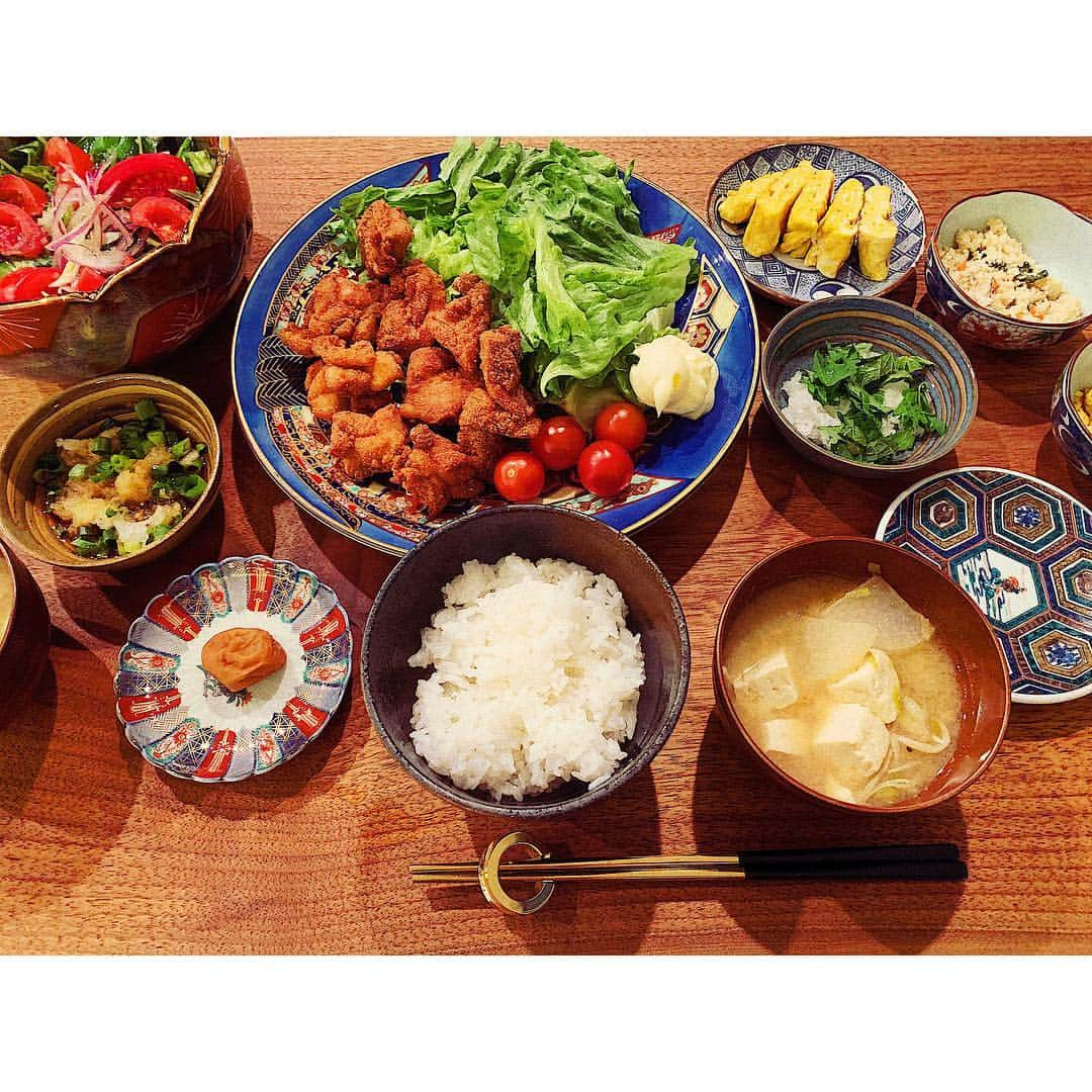 GENKINGの釜飯さんのインスタグラム写真 - (GENKINGの釜飯Instagram)「今日は唐揚げ揚げた😙 #genkingkitchen」4月26日 20時39分 - genkingkitchen