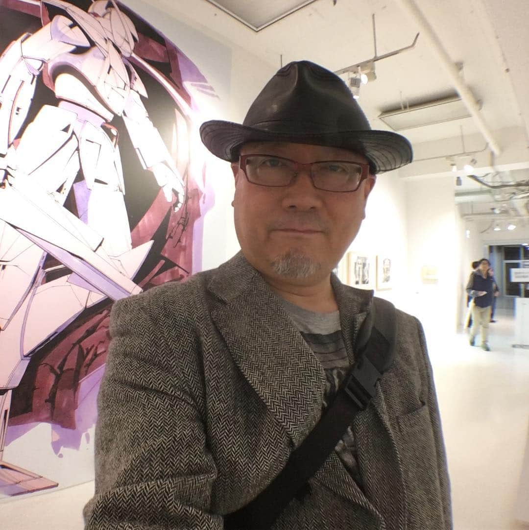 森田繁のインスタグラム：「30代、最後の仕事と再会@シド・ミード展。明日、開幕。」
