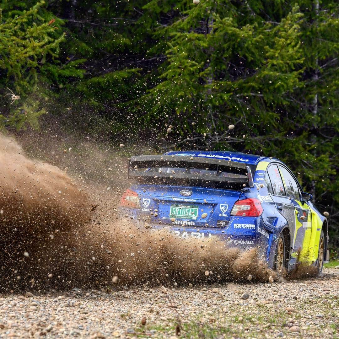 Subaru Rally Team USAさんのインスタグラム写真 - (Subaru Rally Team USAInstagram)「🌲The #DirtFish @OlympusRally is known as a technical rally with roads ranging from flat to crowned, with straights and numerous crests and dips, and corners that can be on- or off-camber or both. Large rocks are hidden in the ditches waiting to destroy rally cars and the weather can be tricky this time of year! ⚡️ #DirtFishOlympusRally #Subaru #SubaruRally」4月26日 12時43分 - subarumotorsportsusa