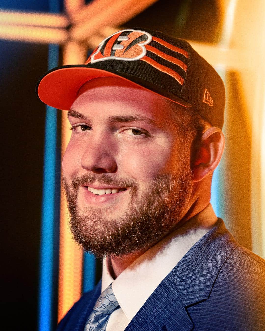 NFLさんのインスタグラム写真 - (NFLInstagram)「Welcome to the jungle, @jonahgwilliams! Tap to shop his @bengals New Era Draft cap. #NFLDraft 📷: @geoffsean @officialnflshop」4月26日 14時10分 - nfl