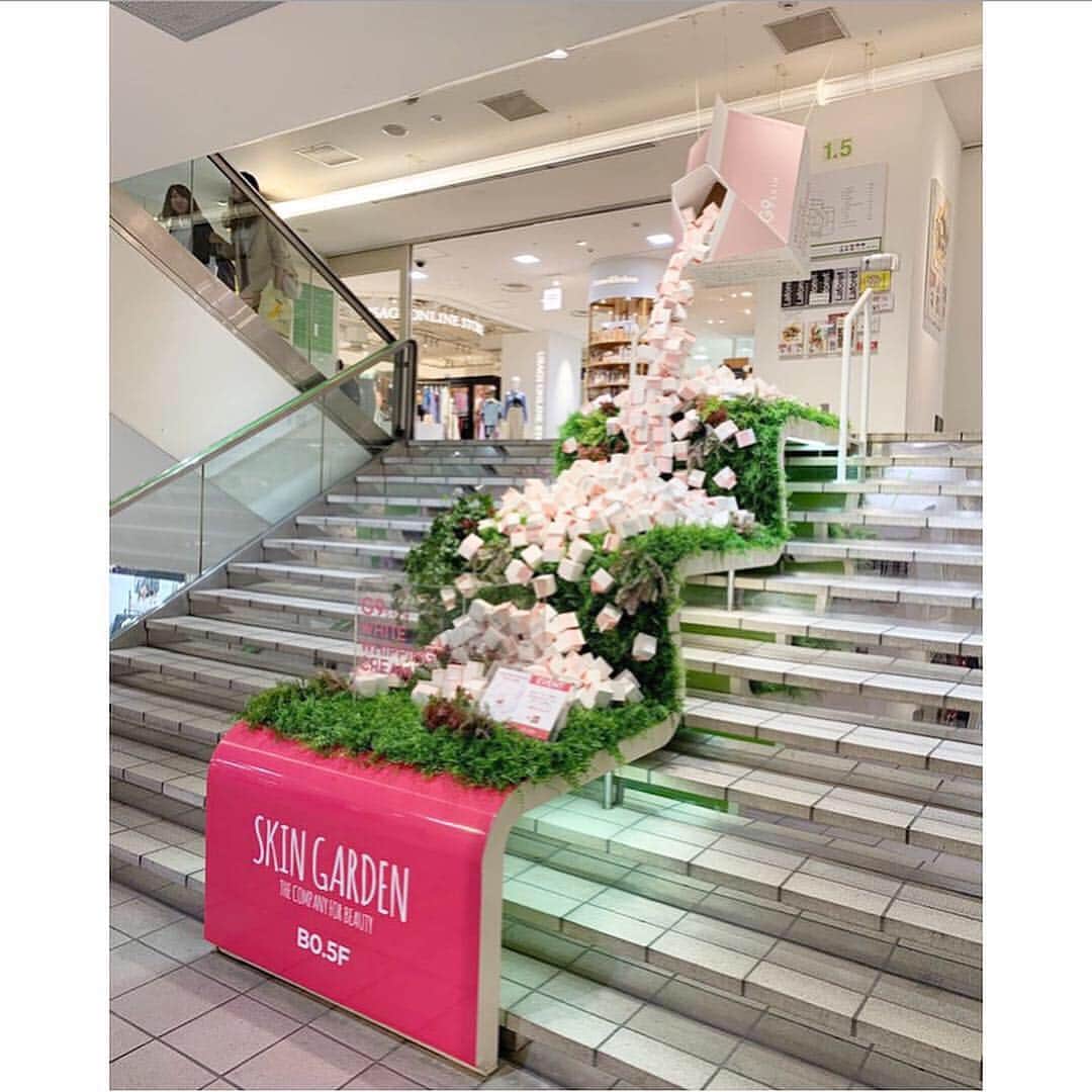 SKINGARDEN［スキンガーデン］さんのインスタグラム写真 - (SKINGARDEN［スキンガーデン］Instagram)「﻿ ただいまラフォーレ原宿1階の階段にて﻿ SKINGARDENの大人気商品🍼ウユクリームの﻿ ディスプレイが展示されております😍💓﻿ ﻿ ﻿ 階段ディスプレイ展示期間に合わせて﻿ 本日4月26日(金)〜5月1日(水)のあいだ﻿ SKIN GARDEN 原宿店の店舗にてイベントを﻿ 開催いたします🤩✨﻿ ﻿ 期間中に、G9SKINのミルクシリーズを購入﻿ していただいたお客様にカラートークティントを﻿ プレゼント🎁🎉﻿ ﻿ 是非みなさまこの機会にお越しくださいませ❤️﻿ ﻿ ﻿ ﻿﻿ #skingarden #スキンガーデン #新大久保 #신오쿠보 #韓国 #韓国メイク #韓国コスメ #メイク #コスメ #한국화장품 #한국메이크업 #메이크업 #코스메틱  #g9skin #berrisome #elishacoy #日韓 #좋아요 #instagood #beauty #cute #原宿 #ラフォーレ原宿 #プレゼント #牛乳クリーム #우유크림 #ウユクリーム」4月26日 14時26分 - skingarden.jp