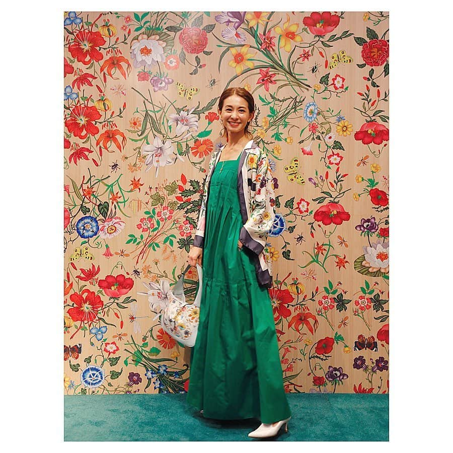 稲沢朋子さんのインスタグラム写真 - (稲沢朋子Instagram)「GUCCI銀座店7階にて明日より 世界中の女性達に愛されているフローラ🌷インスタレーションを5月12日まで開催しています 可愛いシリーズを一足お先に拝見させて頂きました❤️ 日本限定コレクションが発売されるそうです✨ #gucciflora  #GUCCIFLORA #gucci #銀座 @gucci」4月26日 21時22分 - ina_tomo