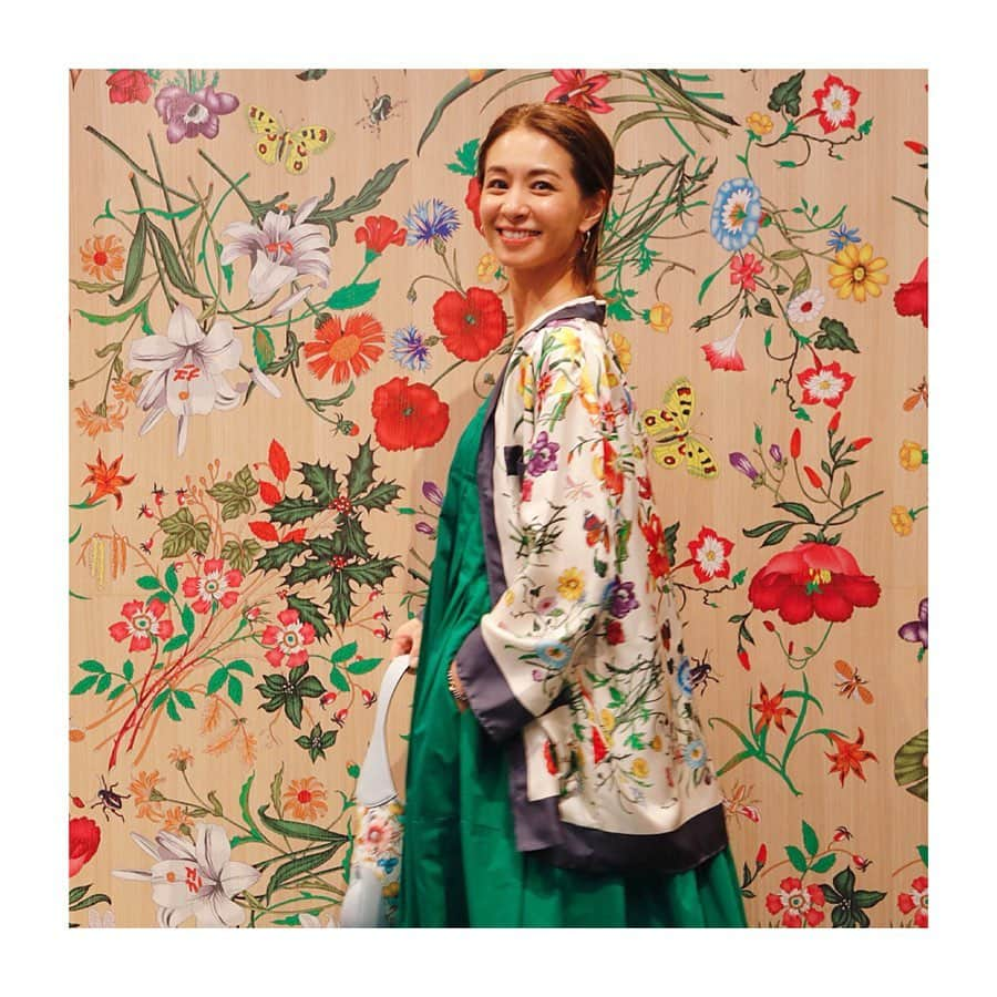 稲沢朋子さんのインスタグラム写真 - (稲沢朋子Instagram)「GUCCI銀座店7階にて明日より 世界中の女性達に愛されているフローラ🌷インスタレーションを5月12日まで開催しています 可愛いシリーズを一足お先に拝見させて頂きました❤️ 日本限定コレクションが発売されるそうです✨ #gucciflora  #GUCCIFLORA #gucci #銀座 @gucci」4月26日 21時22分 - ina_tomo