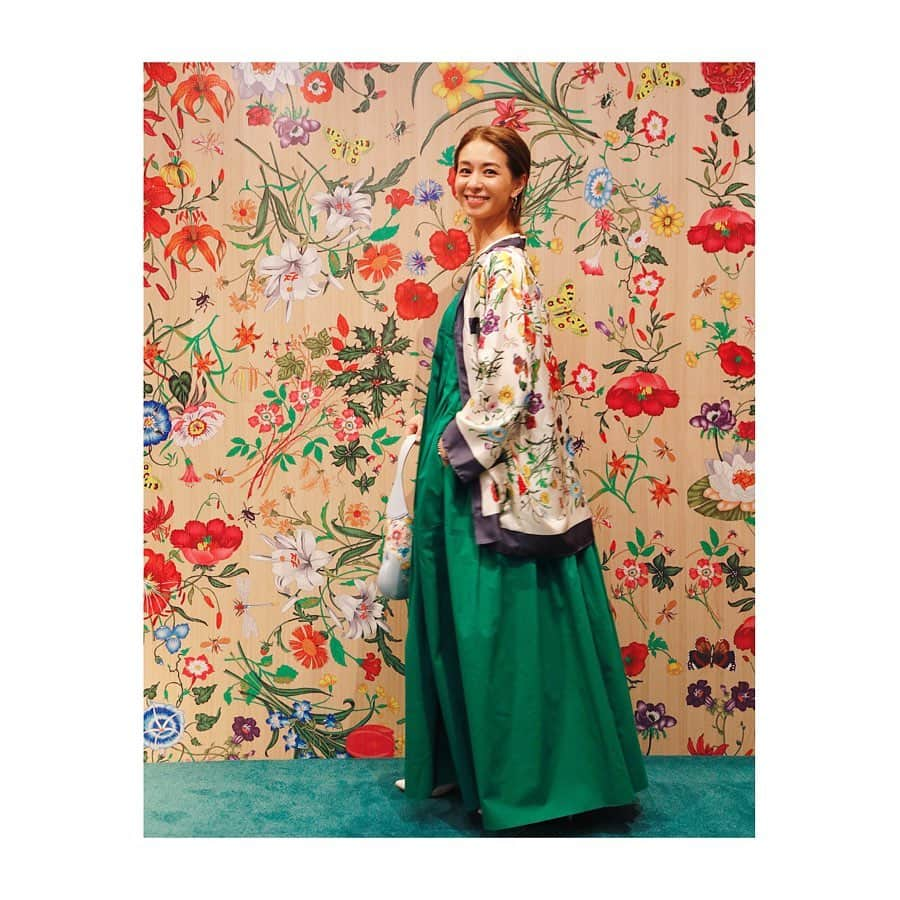 稲沢朋子さんのインスタグラム写真 - (稲沢朋子Instagram)「GUCCI銀座店7階にて明日より 世界中の女性達に愛されているフローラ🌷インスタレーションを5月12日まで開催しています 可愛いシリーズを一足お先に拝見させて頂きました❤️ 日本限定コレクションが発売されるそうです✨ #gucciflora  #GUCCIFLORA #gucci #銀座 @gucci」4月26日 21時22分 - ina_tomo