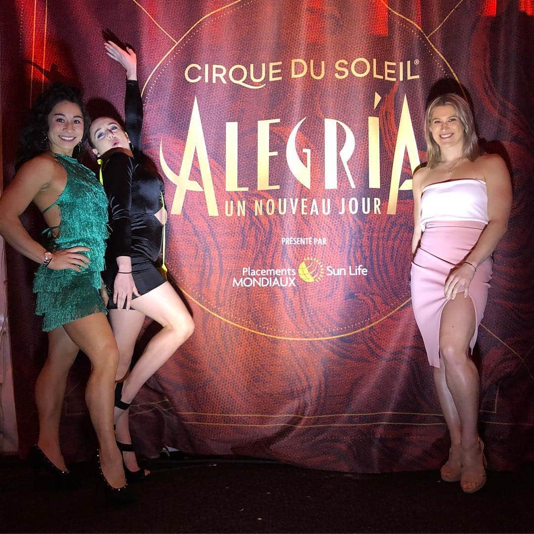 マリッサ・キングのインスタグラム：「And what a Premiere it was! #thankyouMontreal #longliveAlegria #WorldPremiere ❤️」