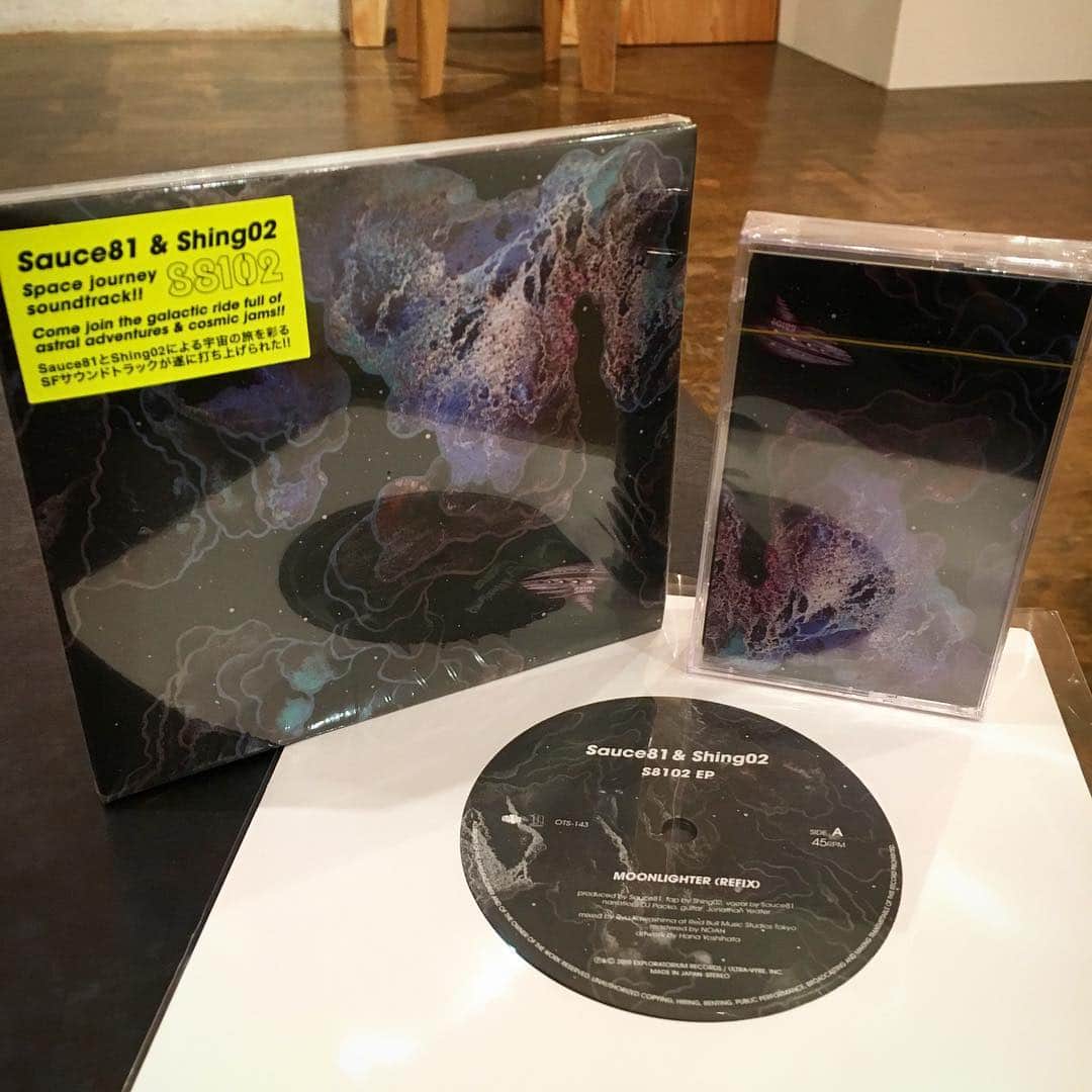Shing02さんのインスタグラム写真 - (Shing02Instagram)「out now @sauce81 & Shing02 are S8102: digital> e22.com/s8102 7inch @diskunion CD / cassette / overseas ✉️ store@wenod.com thx IKD @ultravybe_sales & @wenodrecords all the stores!!」4月26日 16時51分 - shing02gram