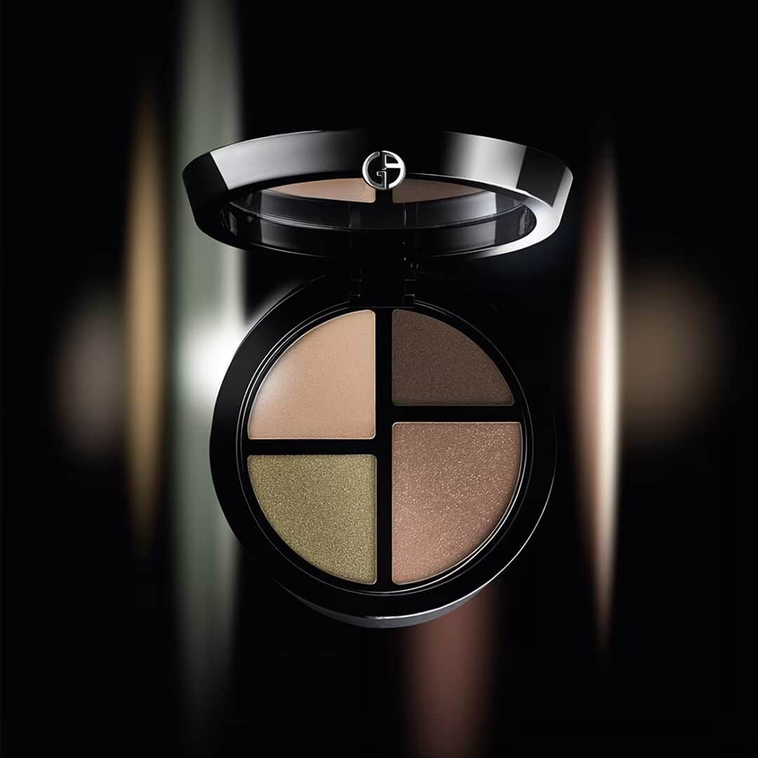 Armani Beautyさんのインスタグラム写真 - (Armani BeautyInstagram)「Eyes take center stage with EYE QUATTRO EYESHADOW PALETTE in shade "Incognito". An easy to apply formula with long lasting effect. #ArmaniBeauty #EyesToKill #makeup」4月26日 17時01分 - armanibeauty
